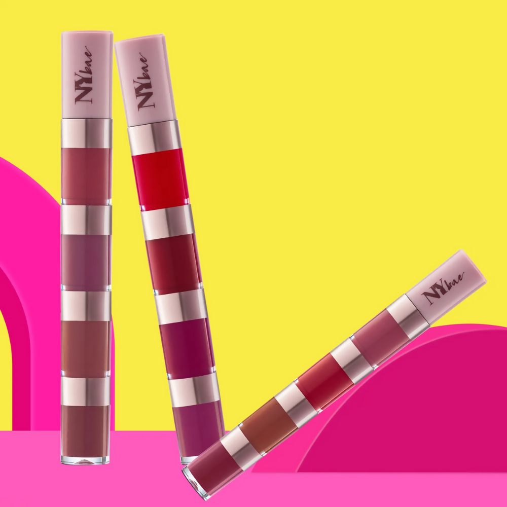 NY Bae 4 IN 1 Lip Play Liquid Lipstick - Nude Tease