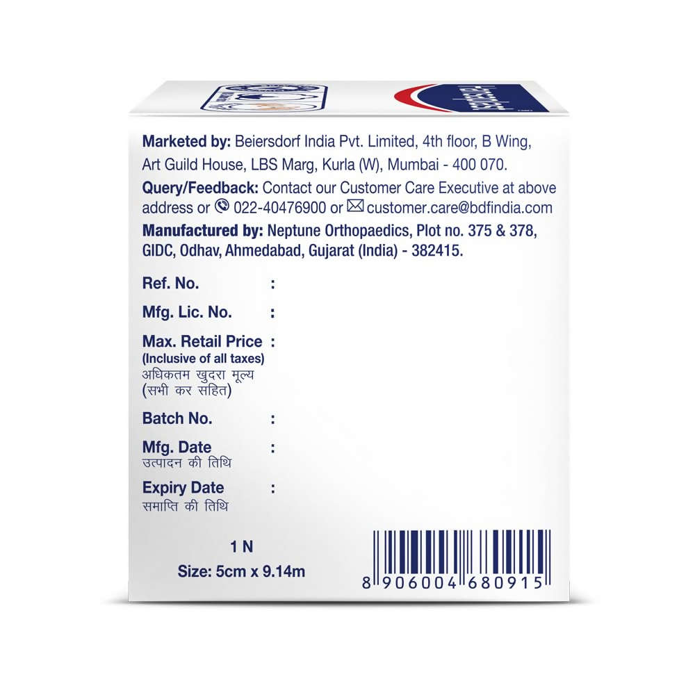 Hansaplast Soft Fixation Tape for Wound Dressing - 5.00Cm X 9.14Mtr