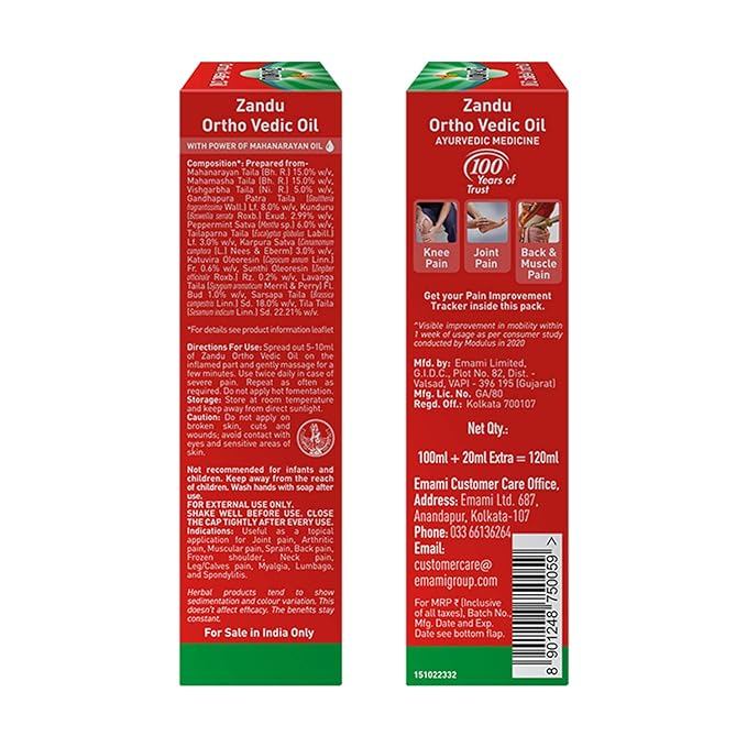 Zandu Ortho Ayurvedic Oil