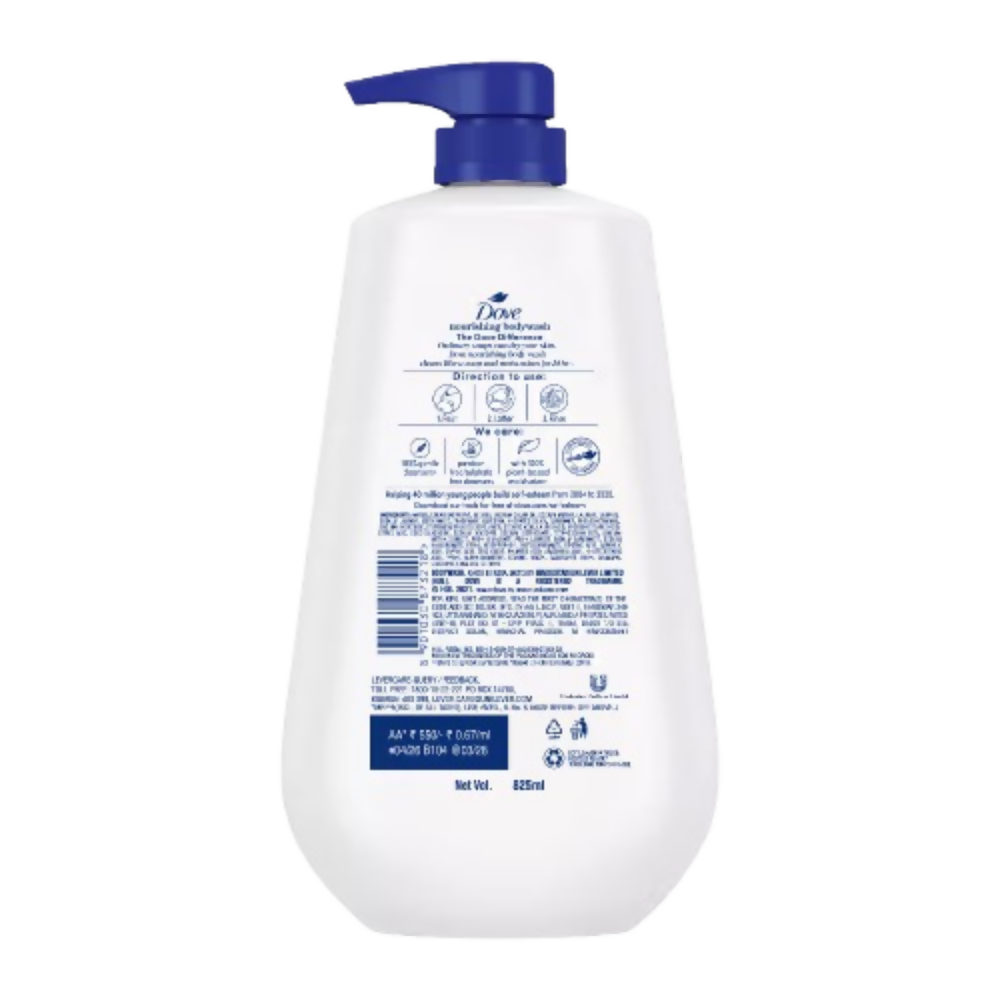 Dove 24 Hr Hydrated Skin Nourishing Body Wash For Soft Smooth Skin