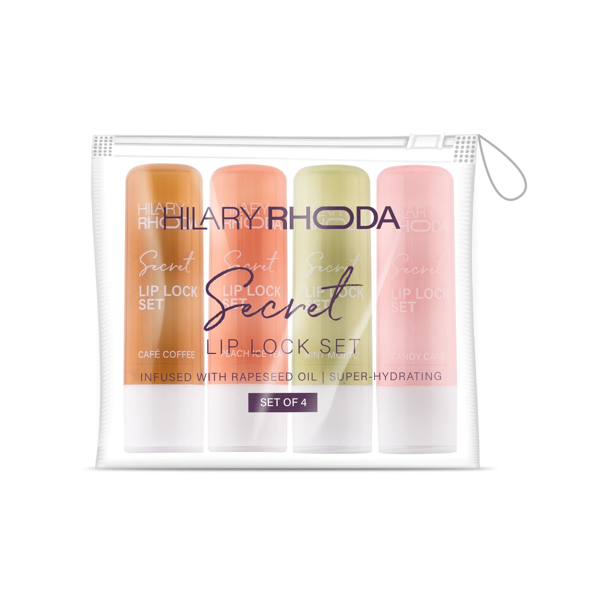 Hilary Rhoda Secret Lip Lock Set - Set Of 4