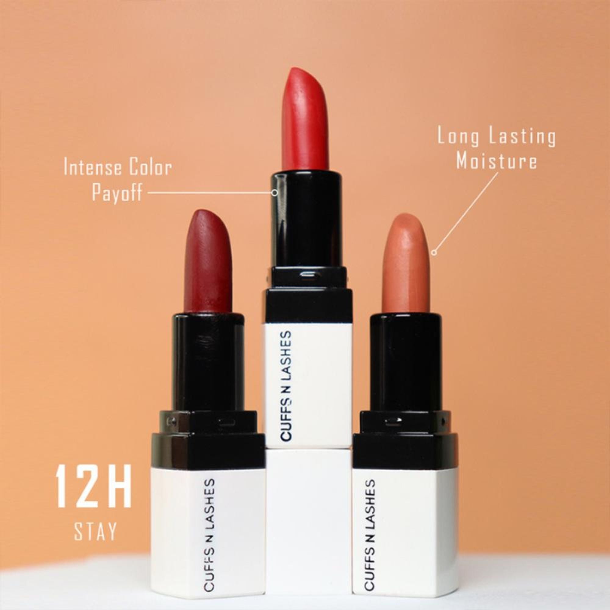 CUFFS N LASHES Doodle Lipstick Set - Set 01