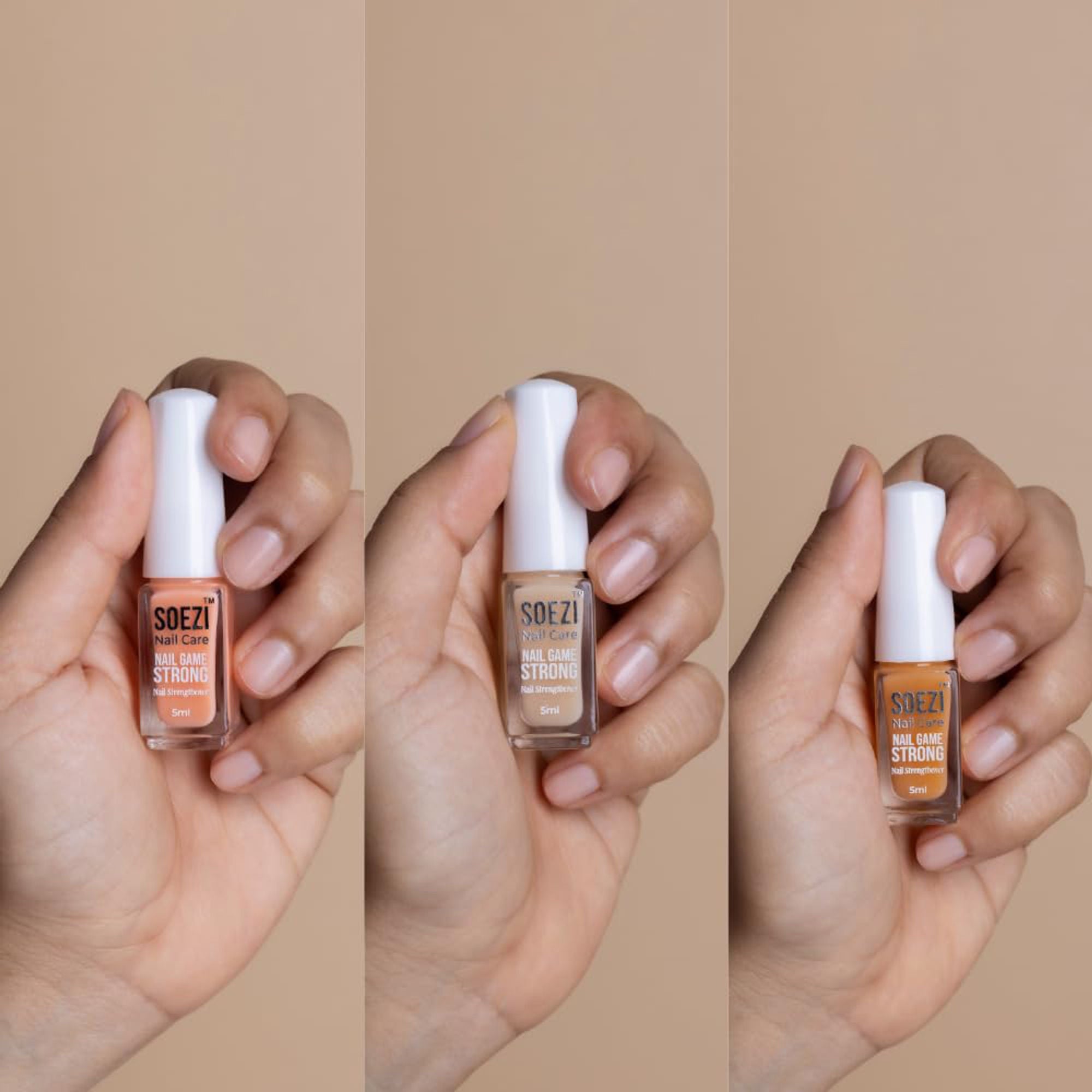 SOEZI Nail Game Strong - Nail Strengthener (Blush)