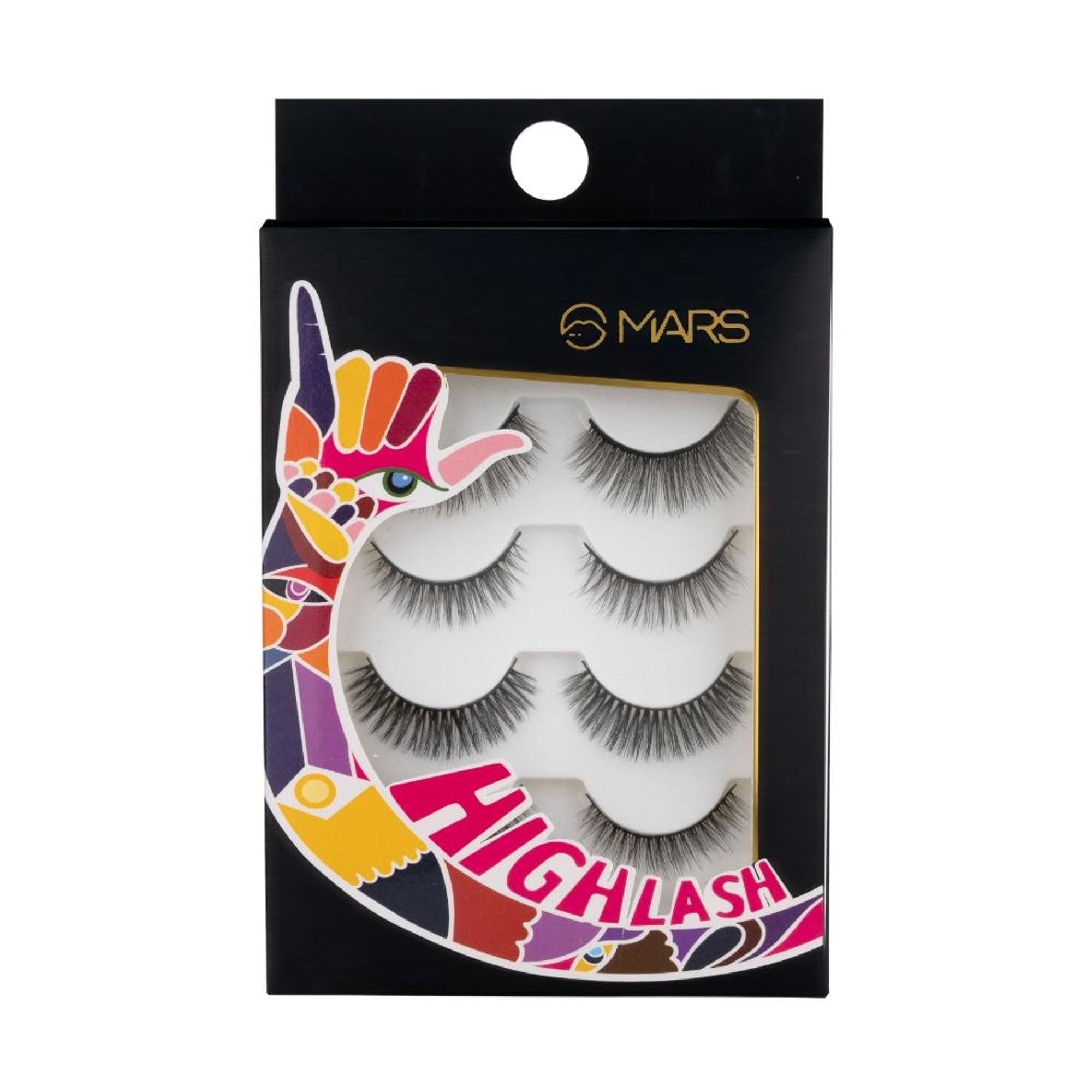 MARS Cosmetics Highlash False Eyelashes Set - 01 Natural