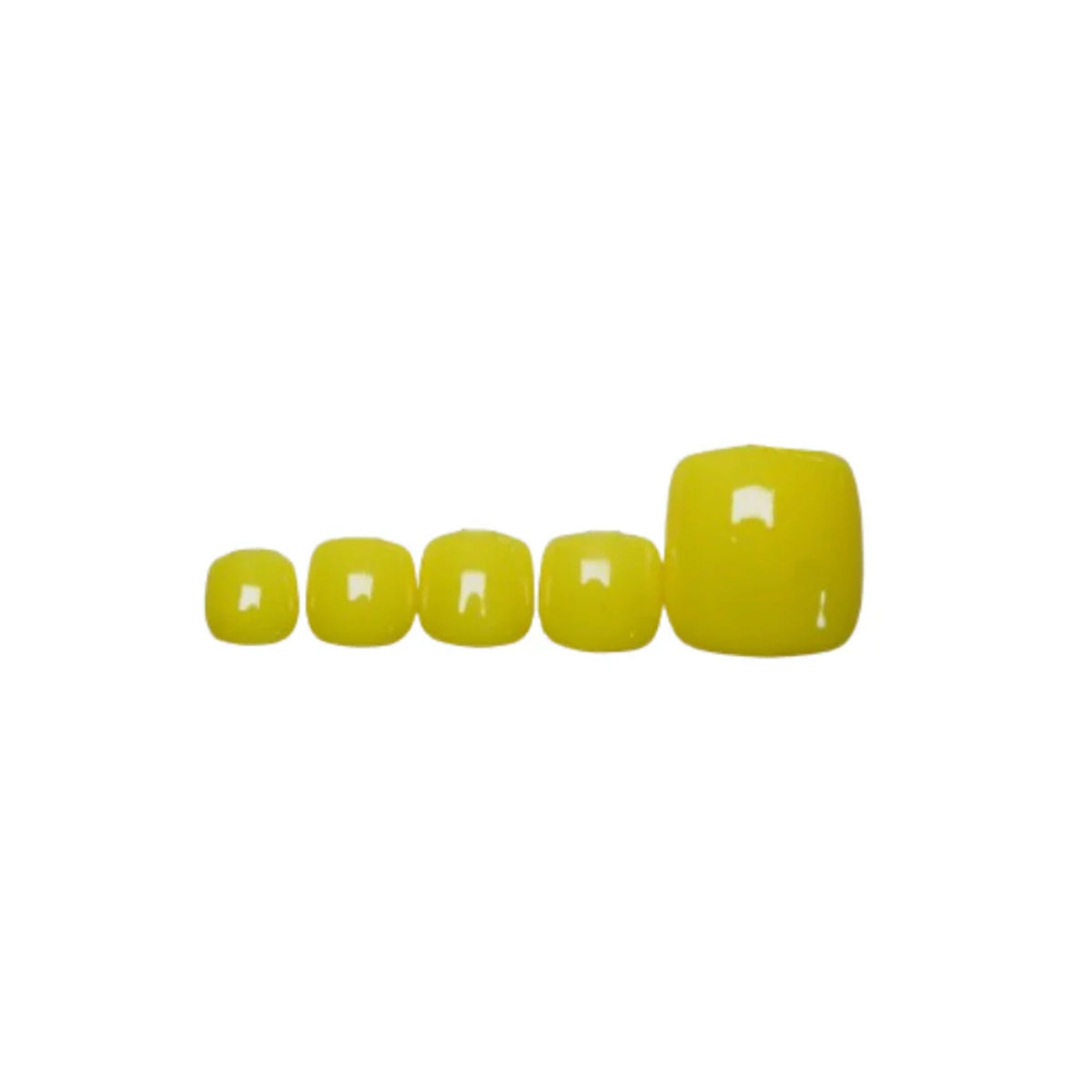SOEZI Neon Blast Toezi Reusable Press On Nails - Application Kit