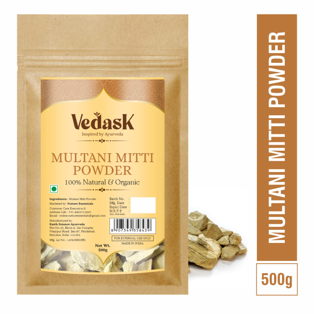 Vedask Organic Multani Mitti Powder