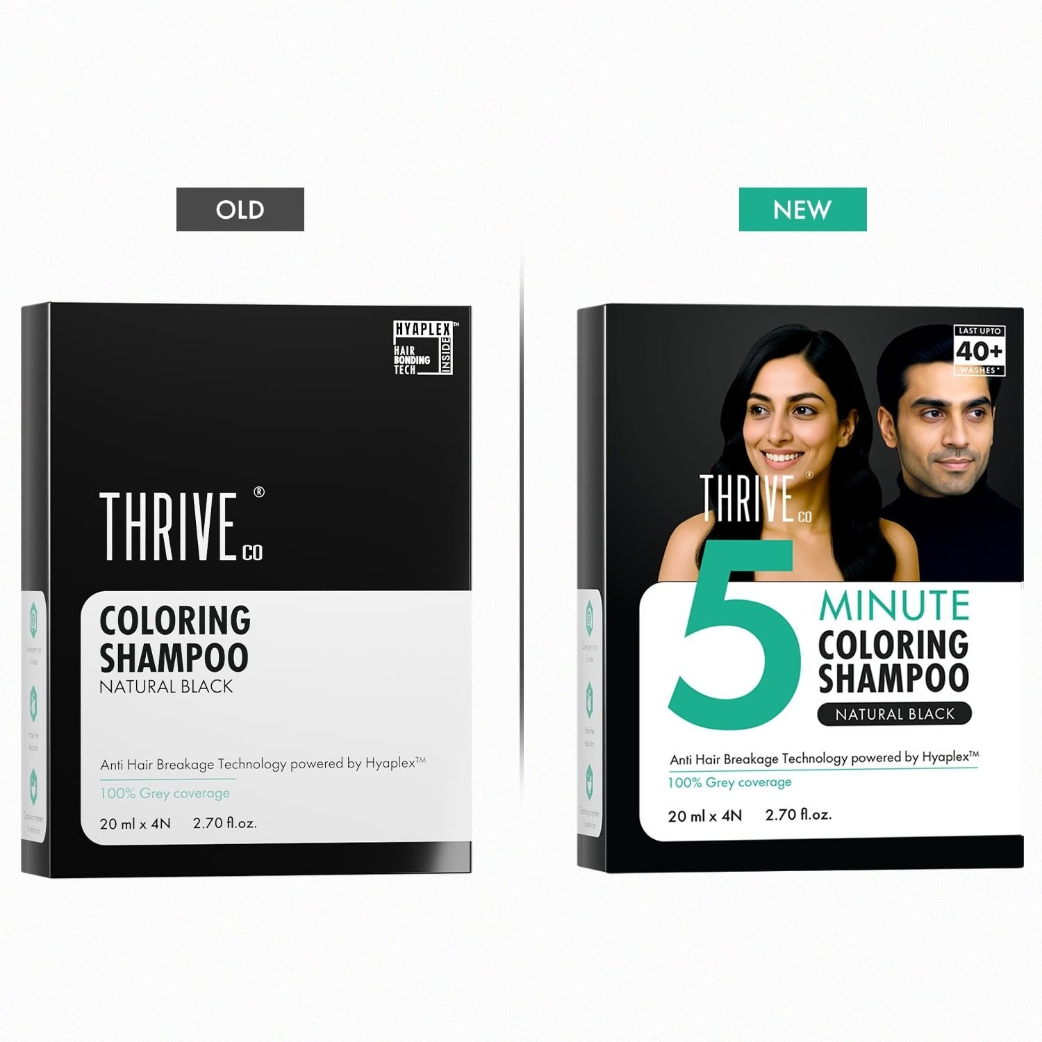 ThriveCo Coloring Shampoo - Natural Black