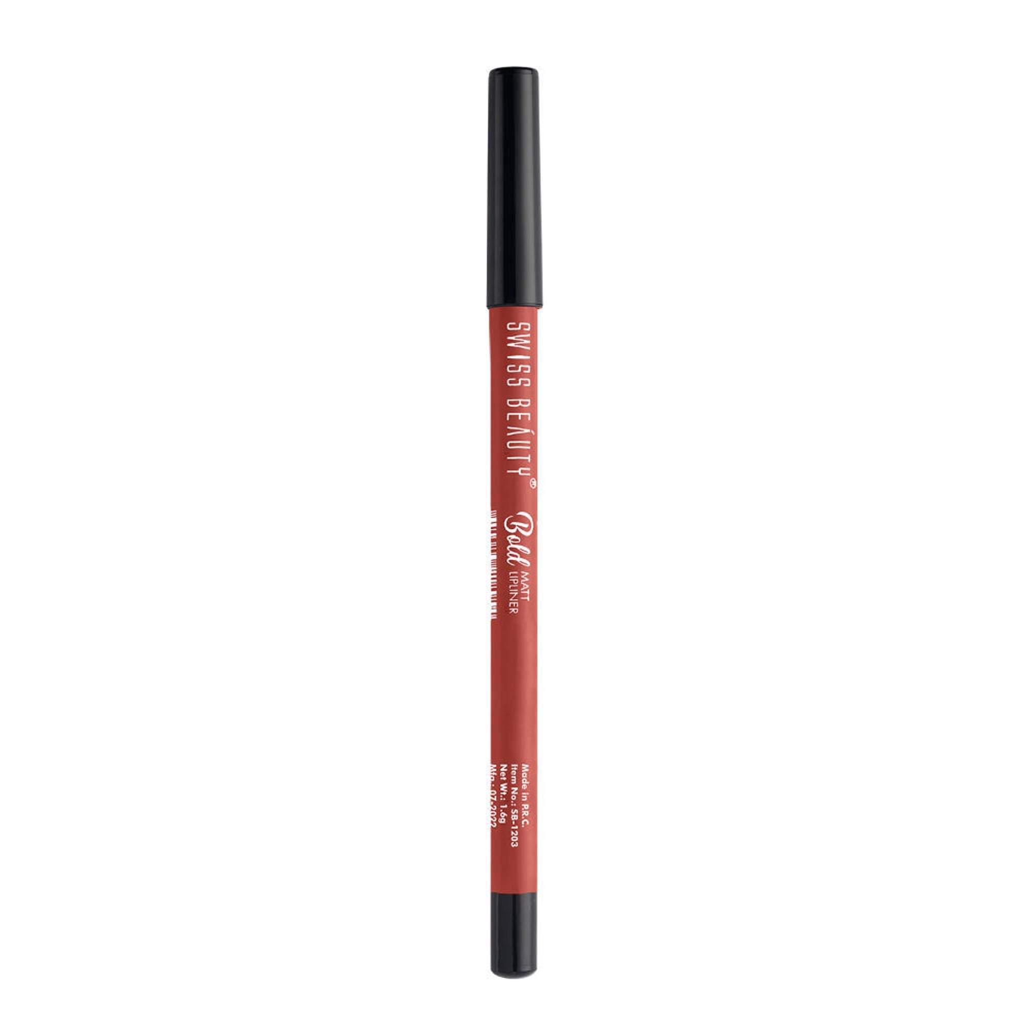Swiss Beauty Bold Matt Lip Liner Pencil, Long-lasting , Matte Finish , Non-Drying - 14 Bobby Brown