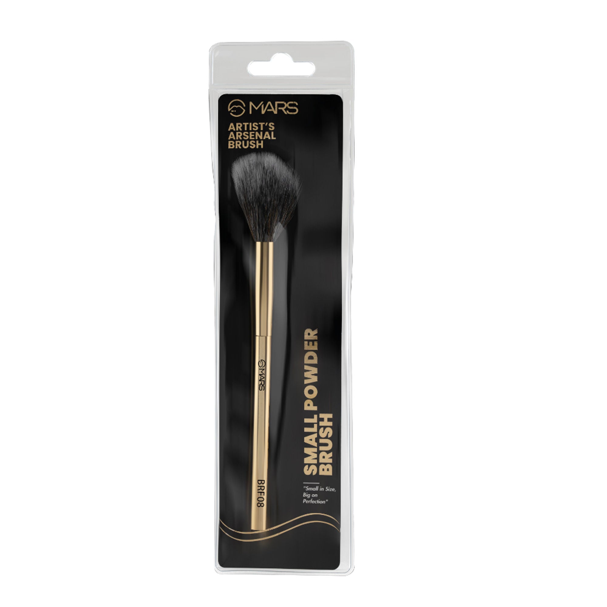 MARS Cosmetics Artist's Arsenal Professional Small Powder Golden Brush BRF-08