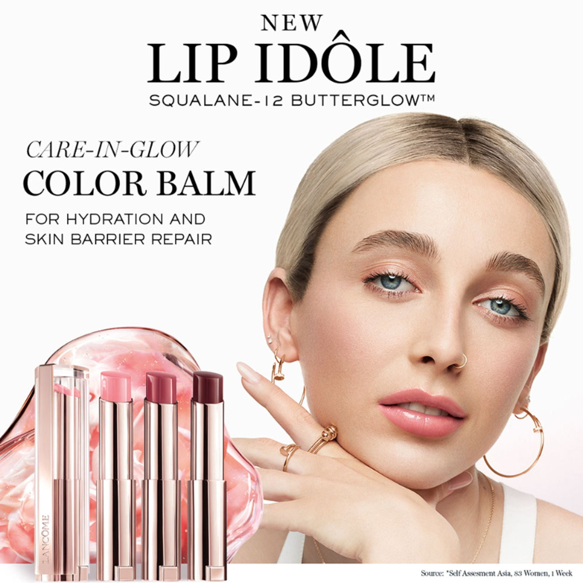 Lancome Lip Idole Butterglow Hydrating Lip Balm - 60 Million Dollar Berry