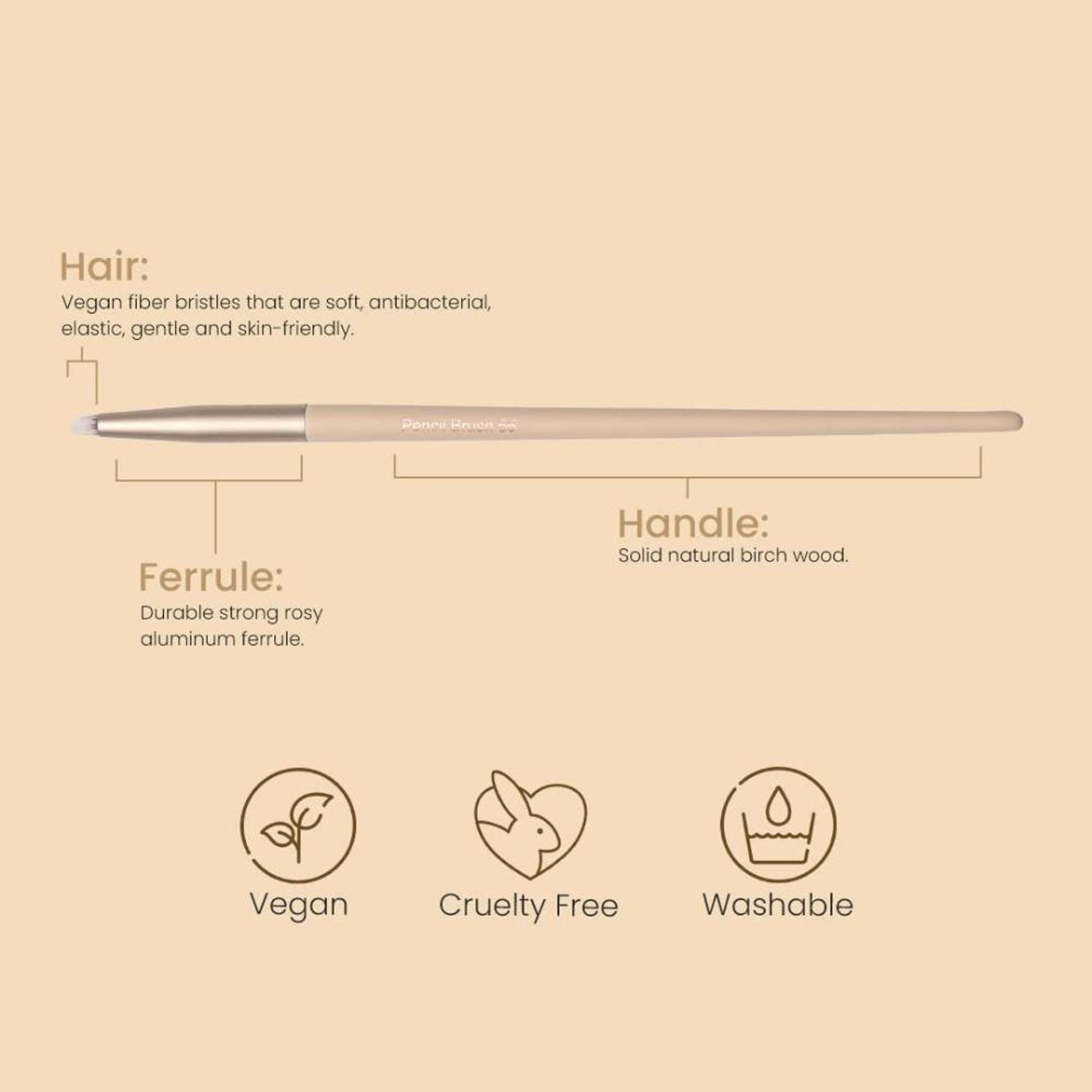 Milagro Beauty Pencil Brush 56