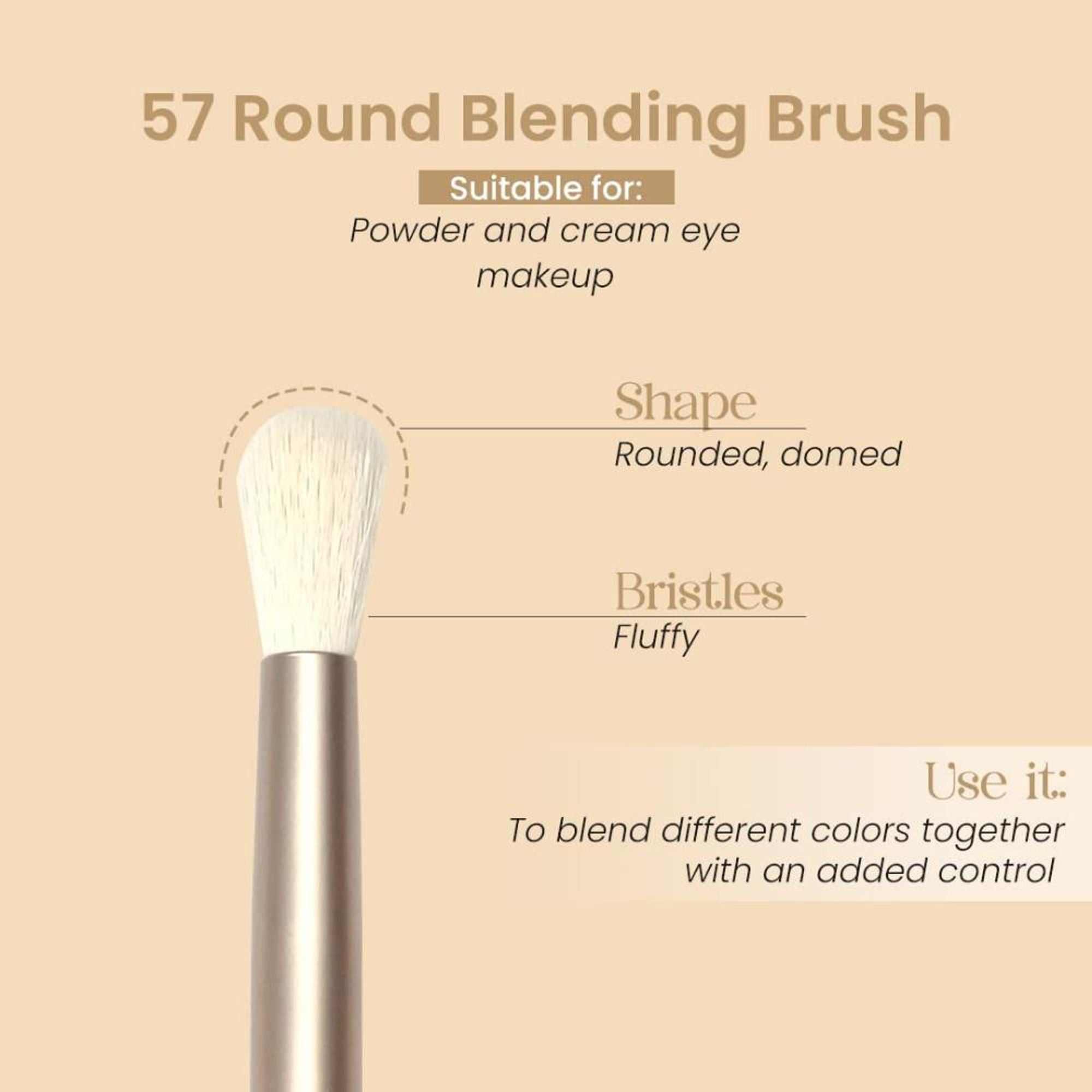 Milagro Beauty Round Blending Brush 57