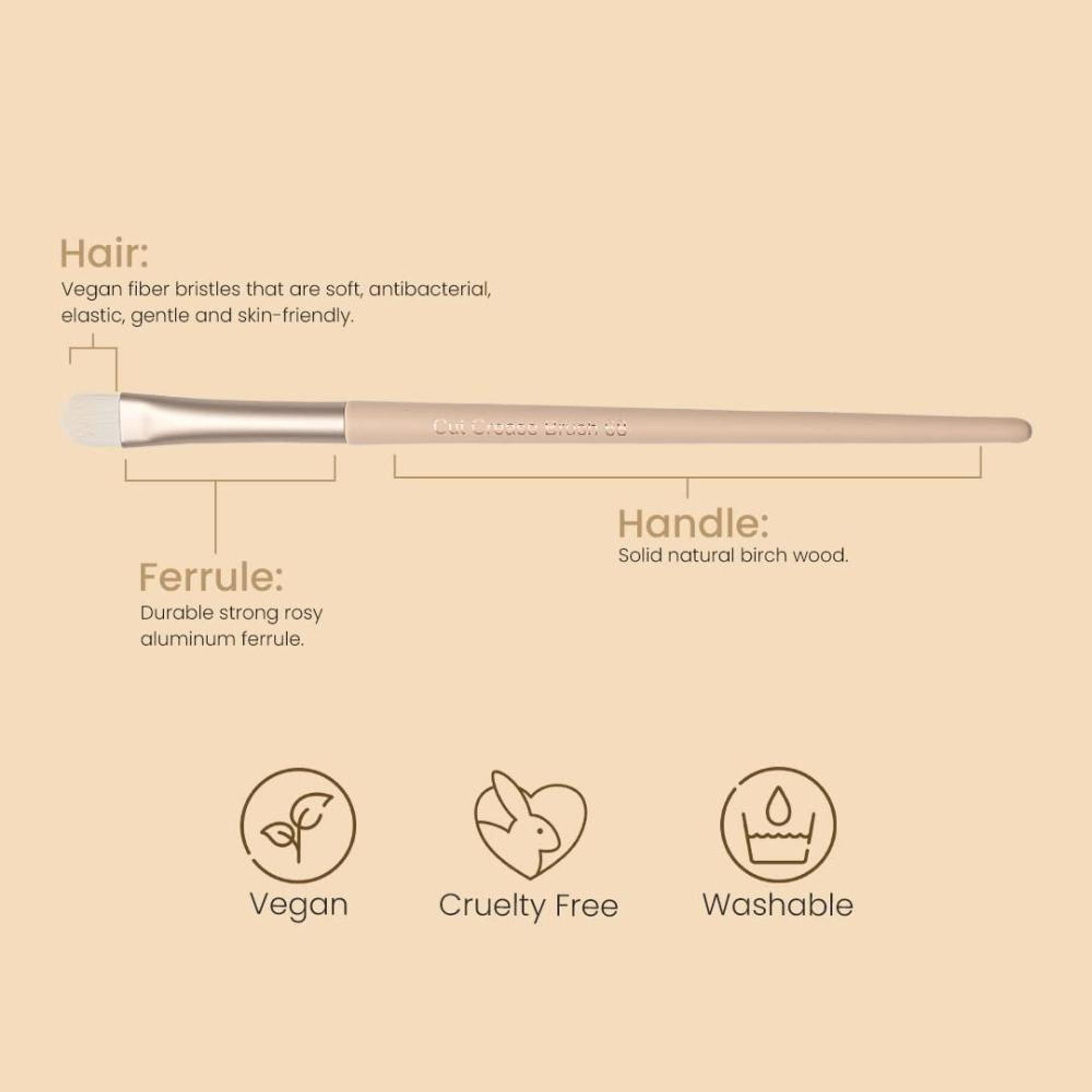 Milagro Beauty Cut Crease Brush 68
