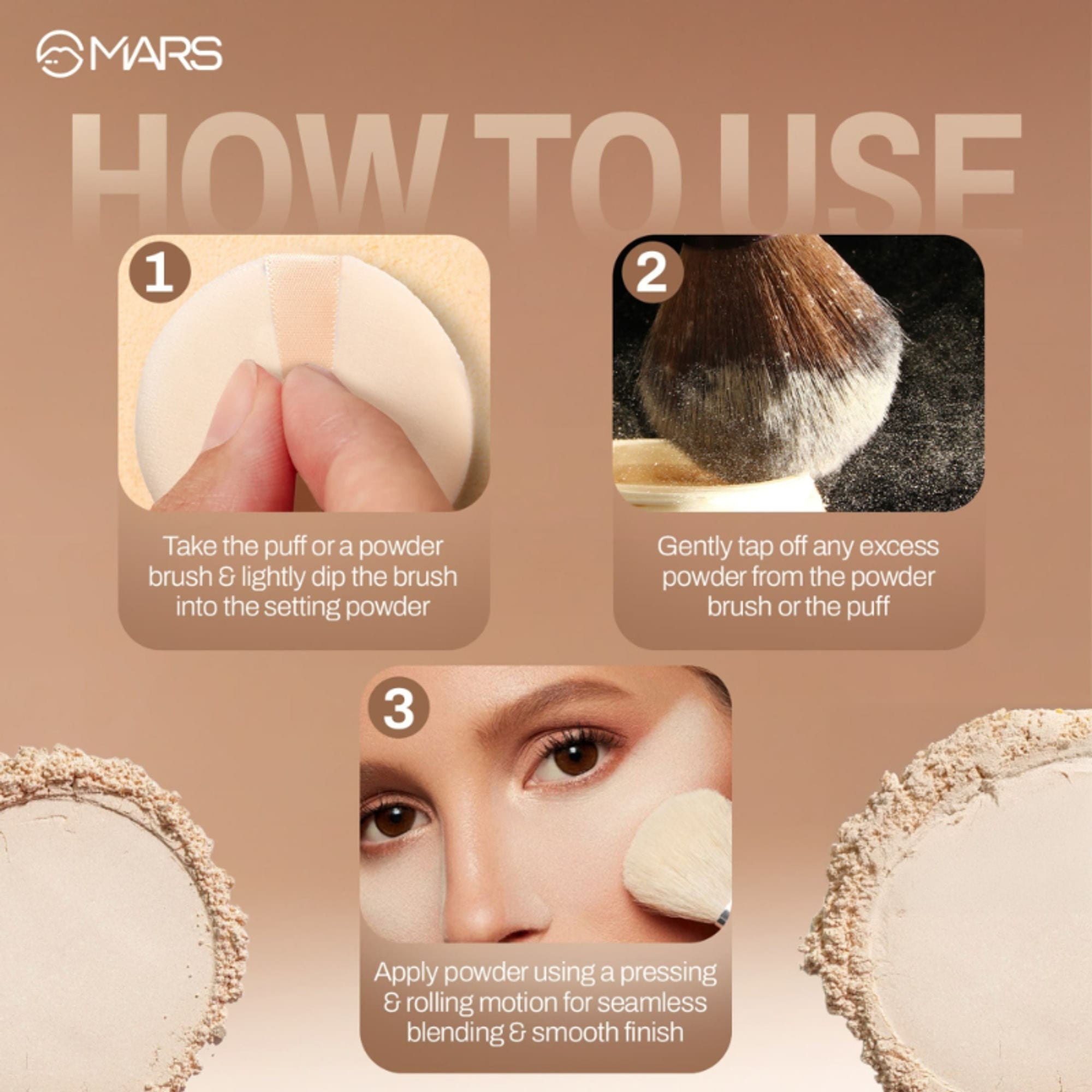 MARS Cosmetics Born To Bake Setting Loose Powder - Translucent