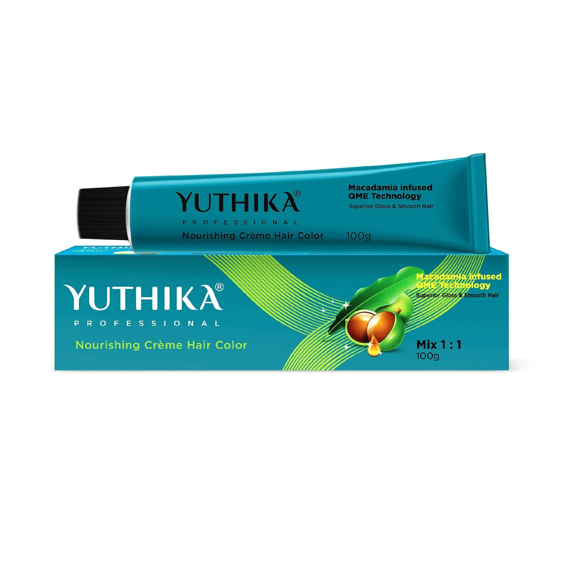 Yuthika Professional Creme Hair Colour -Ash Blonde
