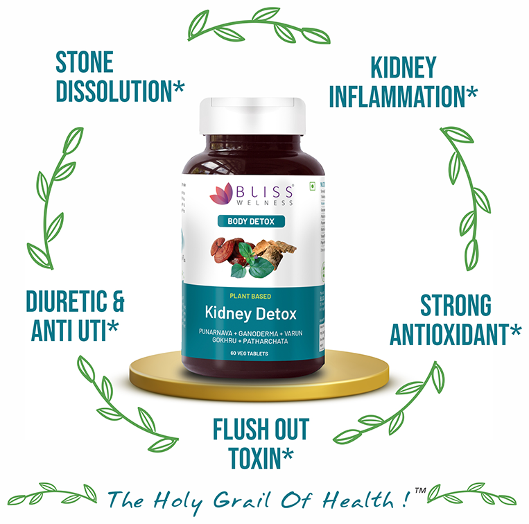 Bliss Welness Kidney Detox Veg Tablet