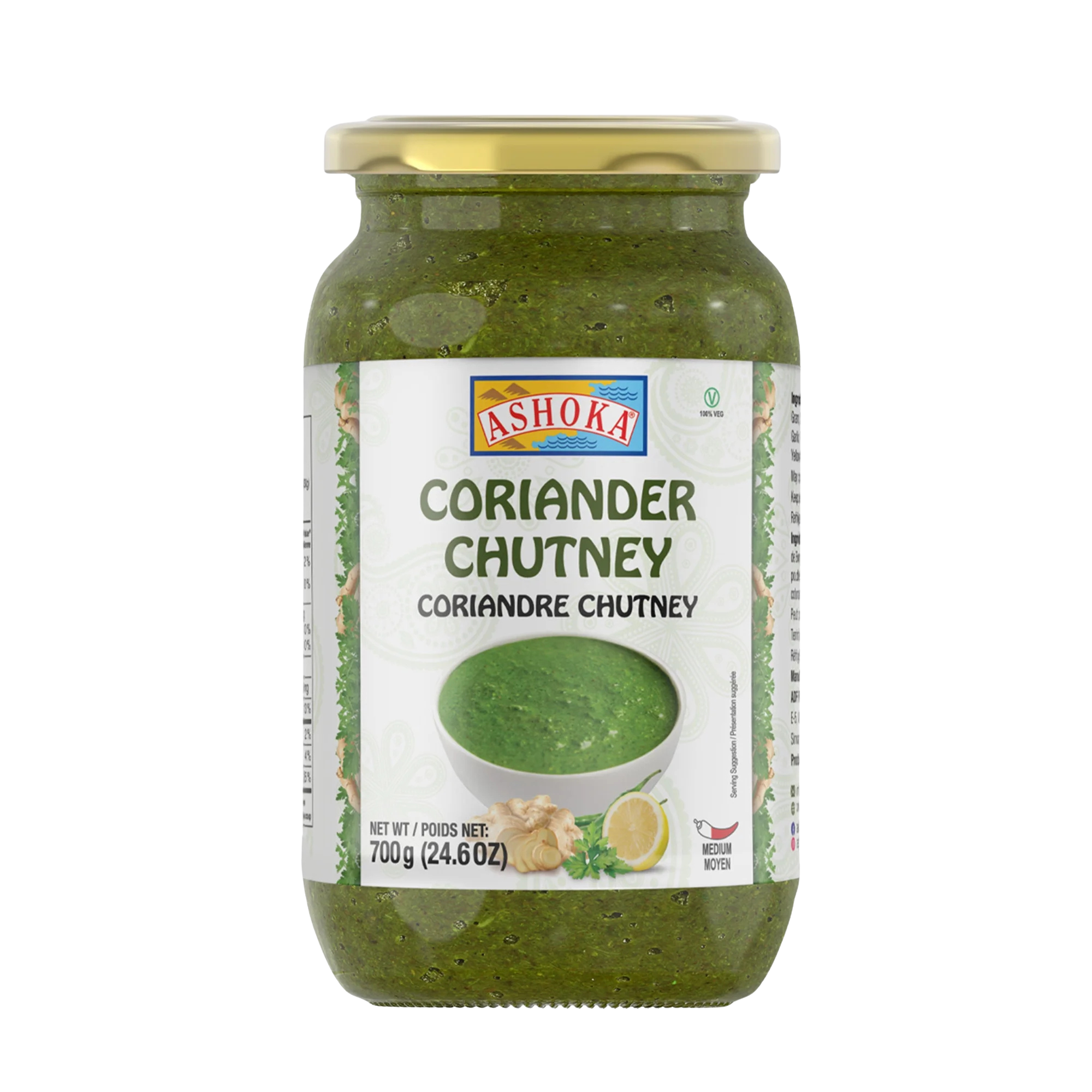 Ashoka Coriander Chutney 700g