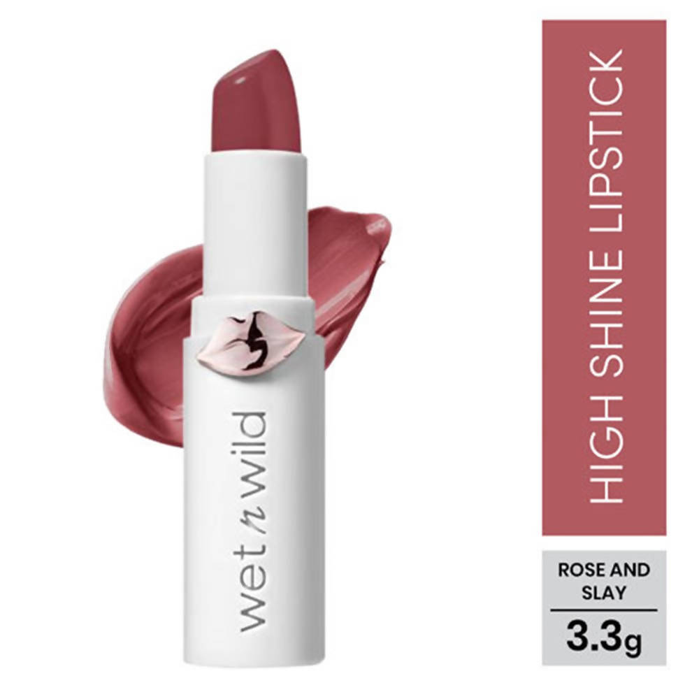Wet n Wild MegaLast High-Shine Lipstick - Rose And Slay