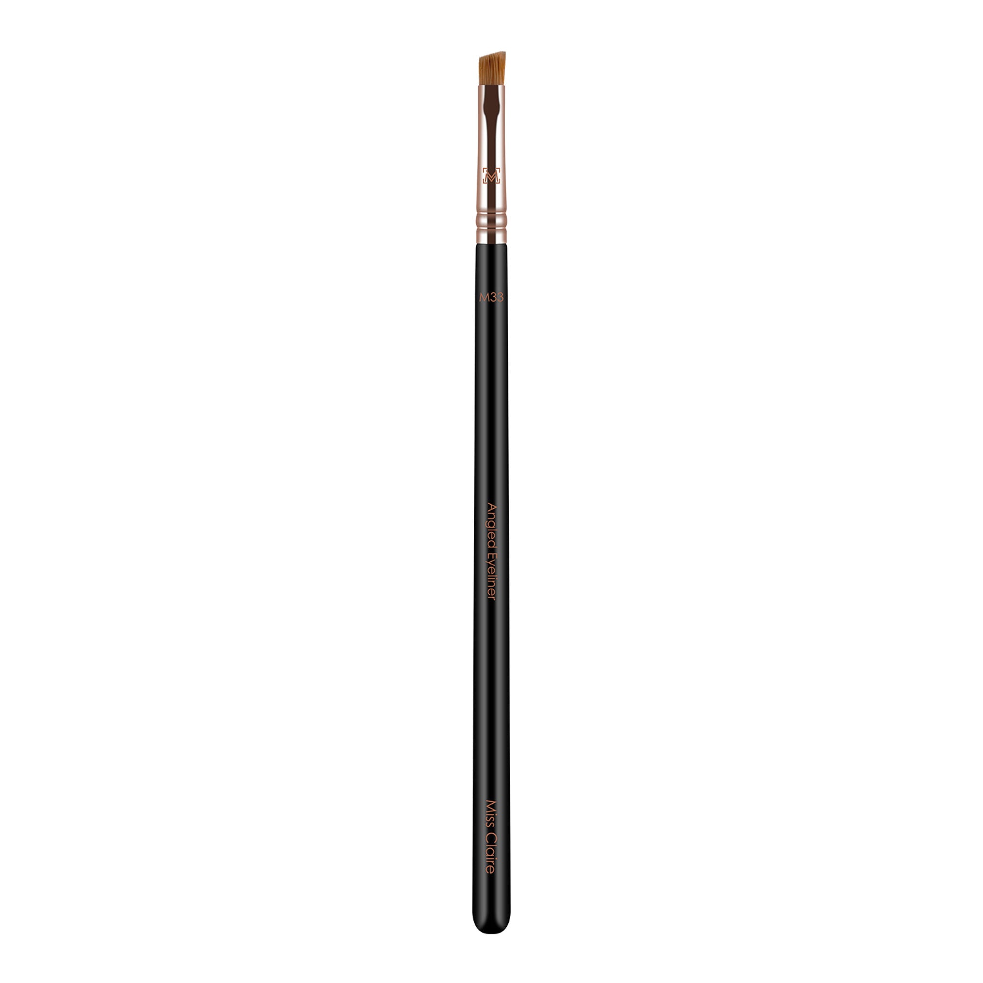 Miss Claire M33 - Angled Eyeliner Brush (S) - Rose Gold