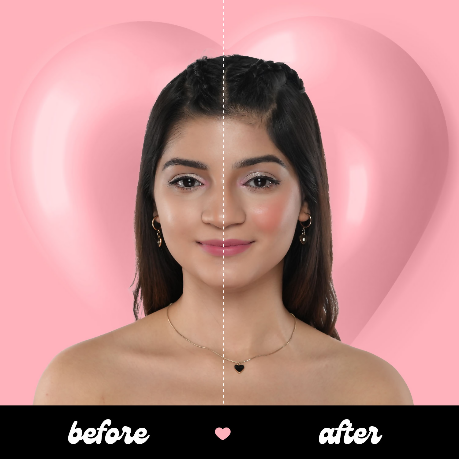 Bella Vita Organic All Hearts Face Blush - Pink Promise