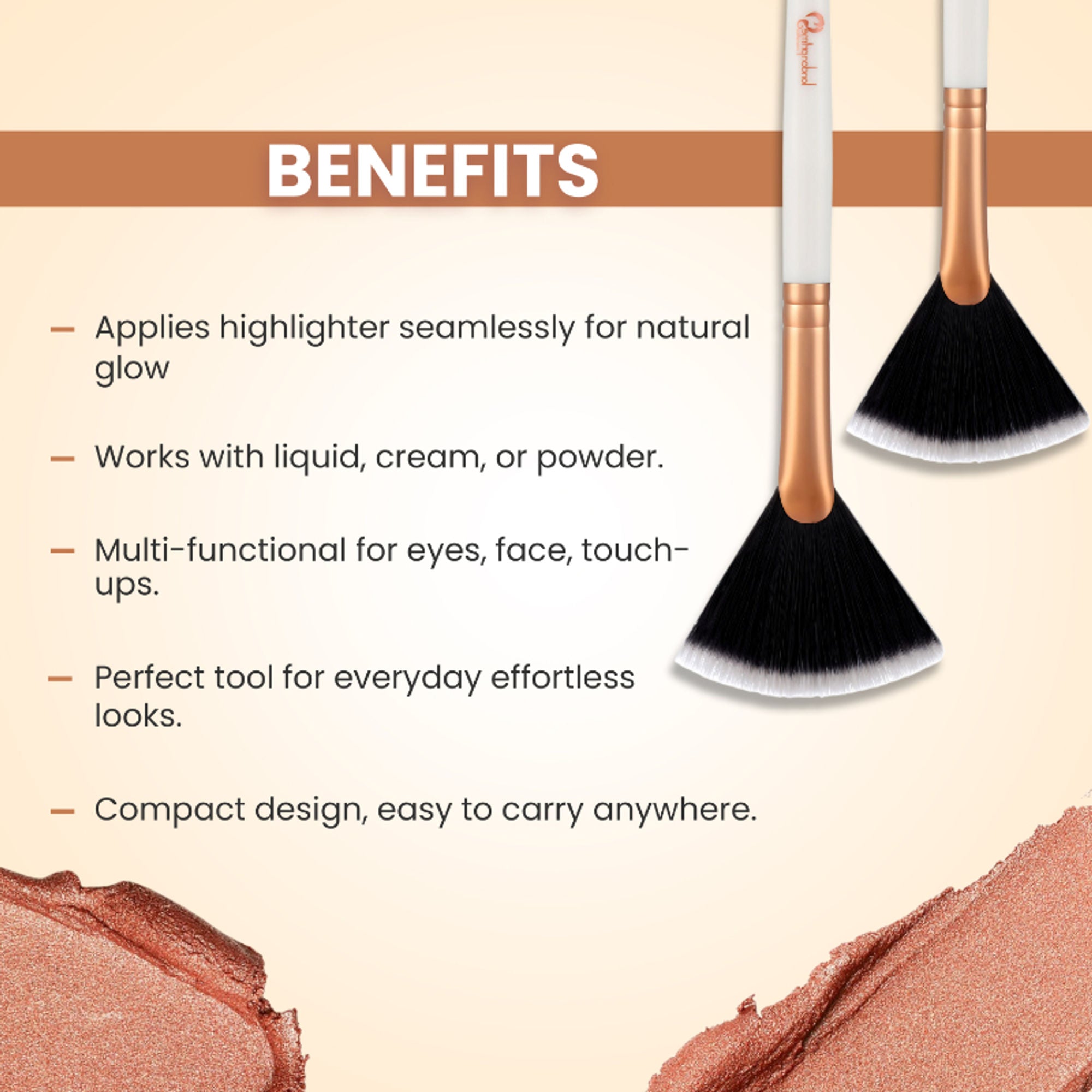 London Prime Cosmetics GS Highlighter Brush