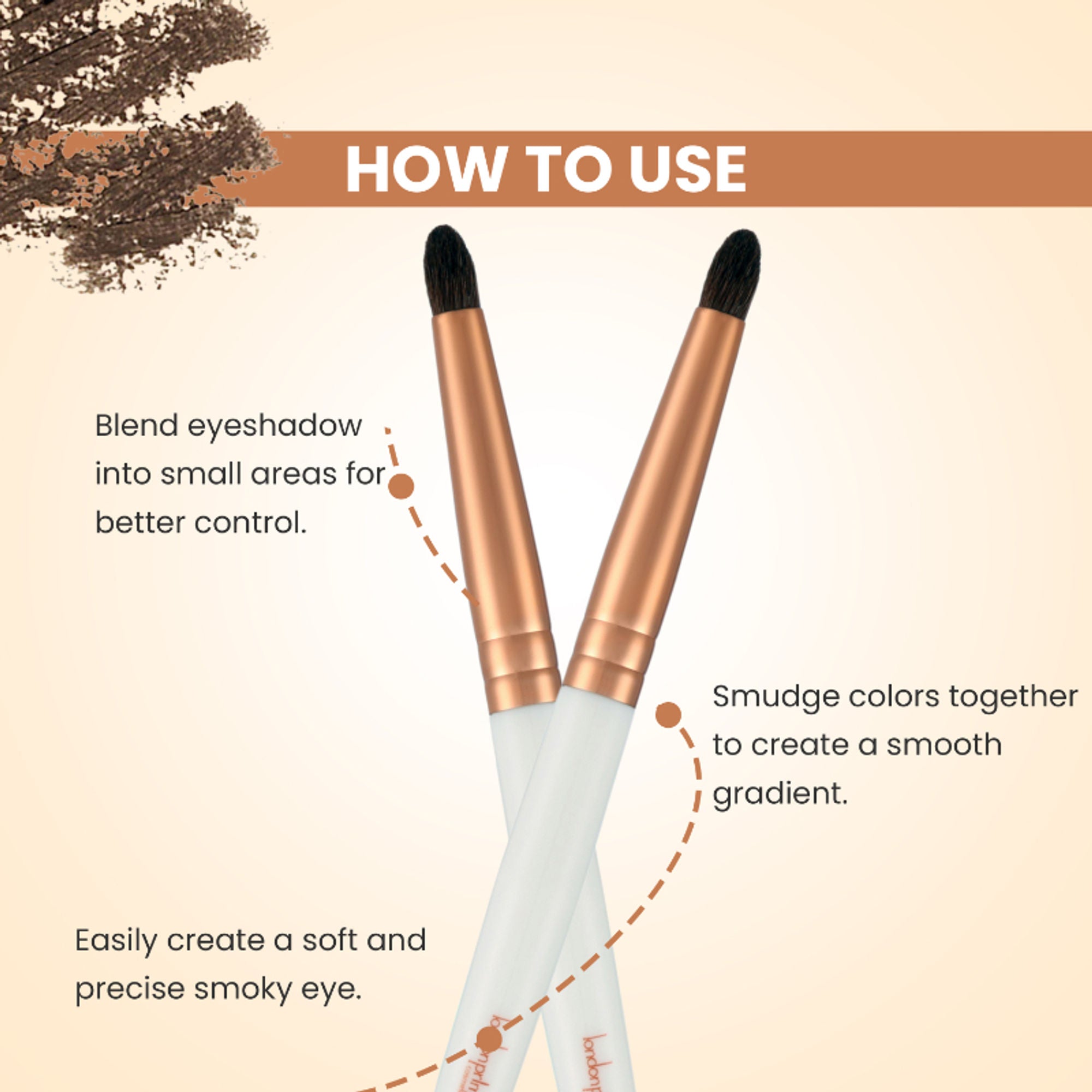 London Prime Gs Precision Smudger Brush