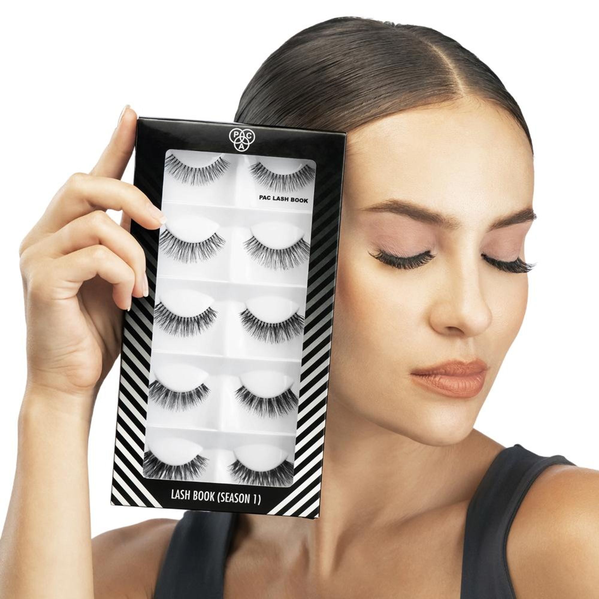 PAC Studio Lash Book Season 1 - Mix of Natural & Bold Lashes, Reusable up to 12X, Lightweight All-Day Wear