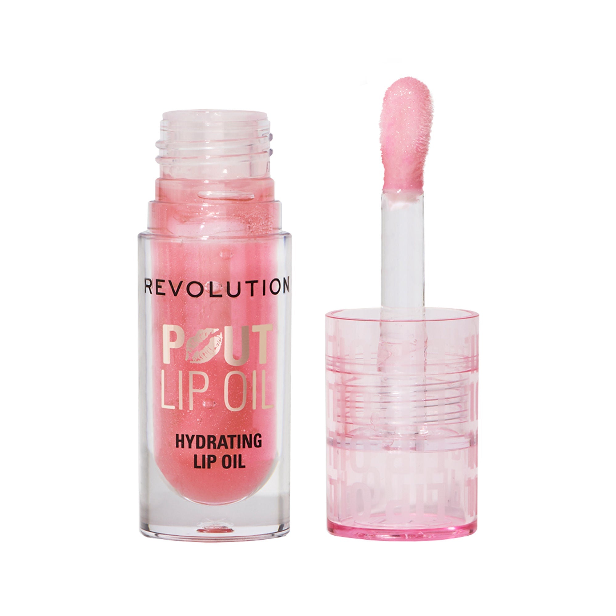 Makeup Revolution Pout Lip Oil - Pink Shimmer