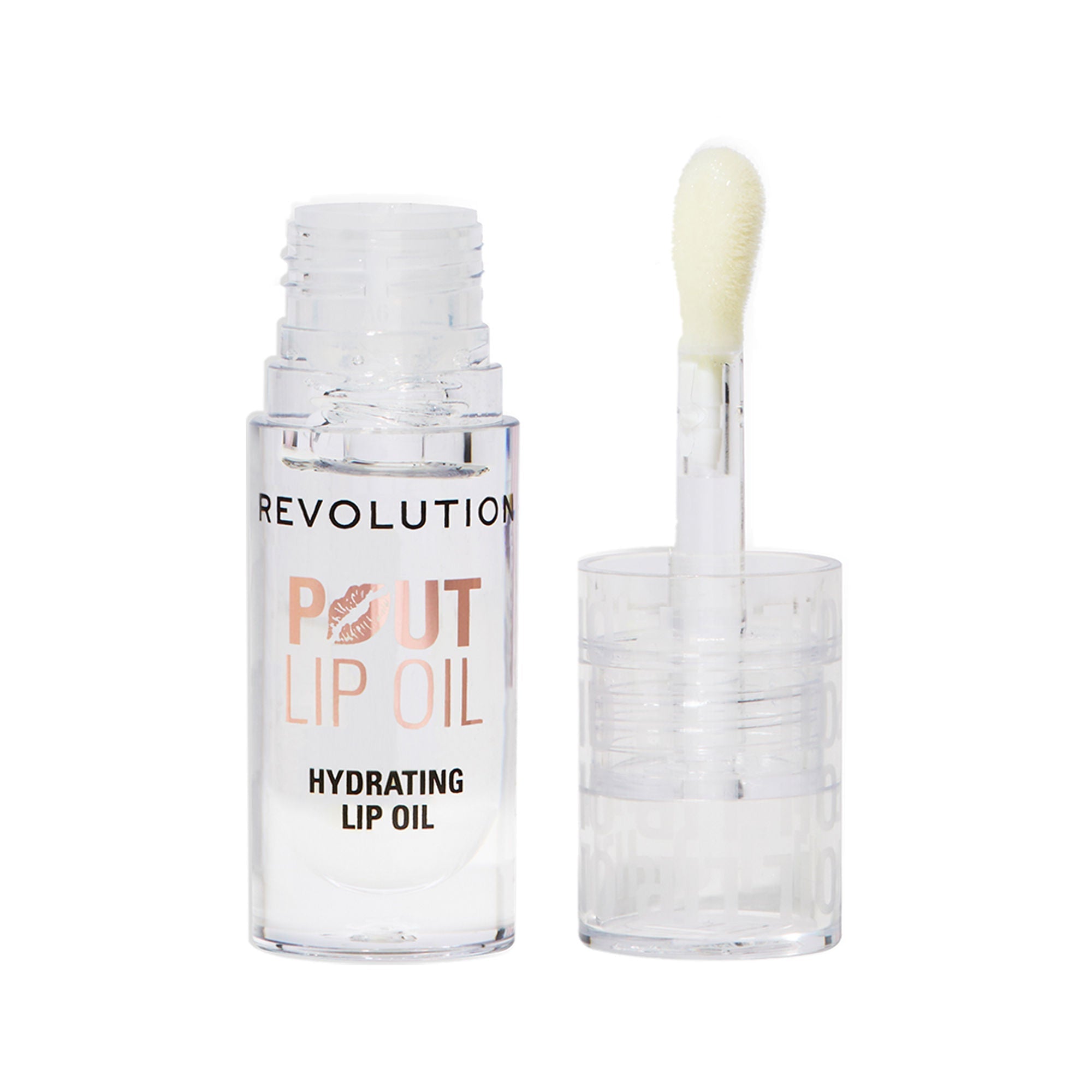 Makeup Revolution Pout Lip Oil - Lychee Clear