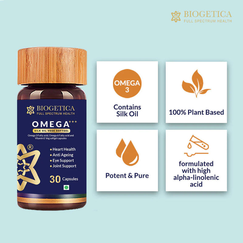 BIOGETICA OMEGA SILK OIL BASED VEG