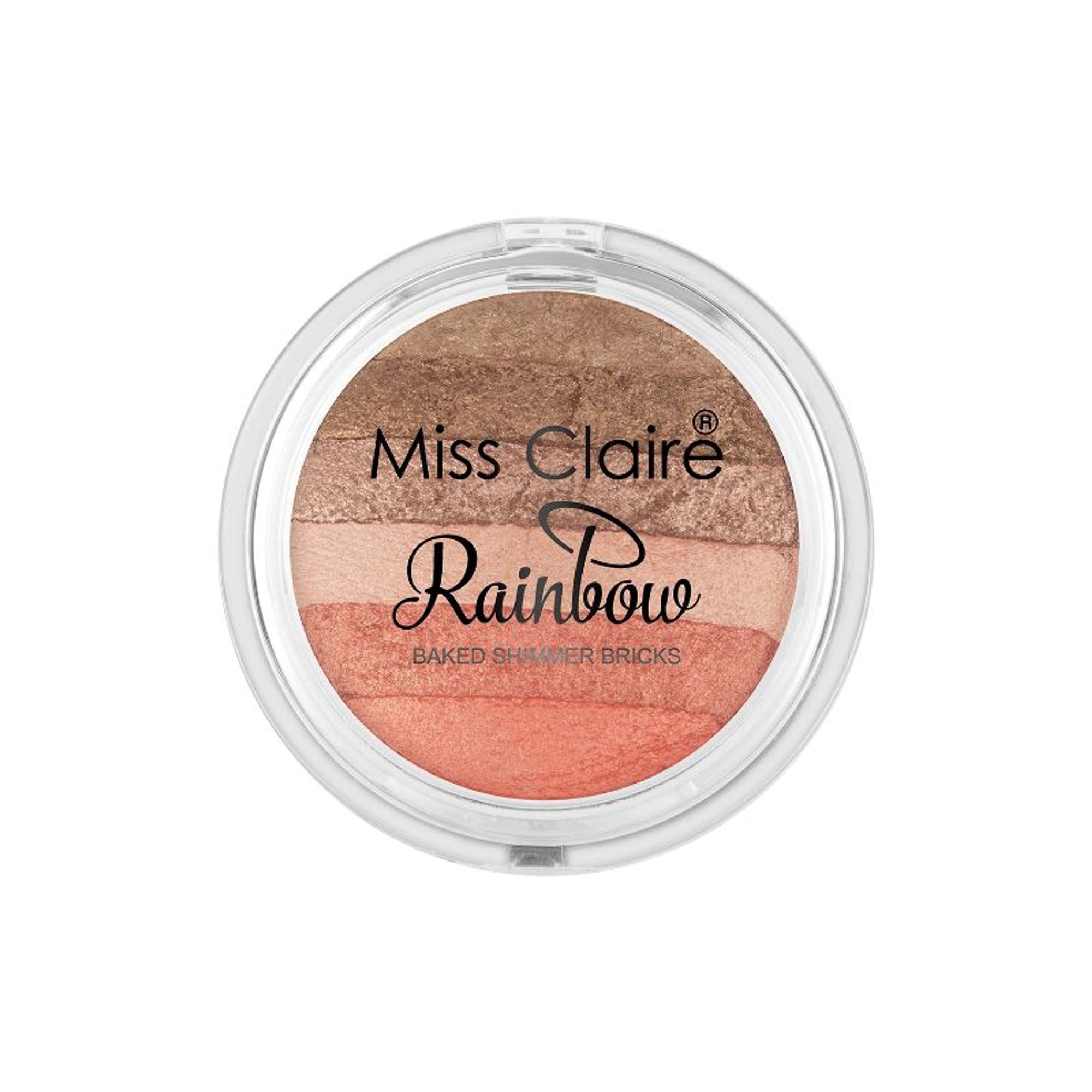 Miss Claire Rainbow Baked Shimmer Bricks - 2