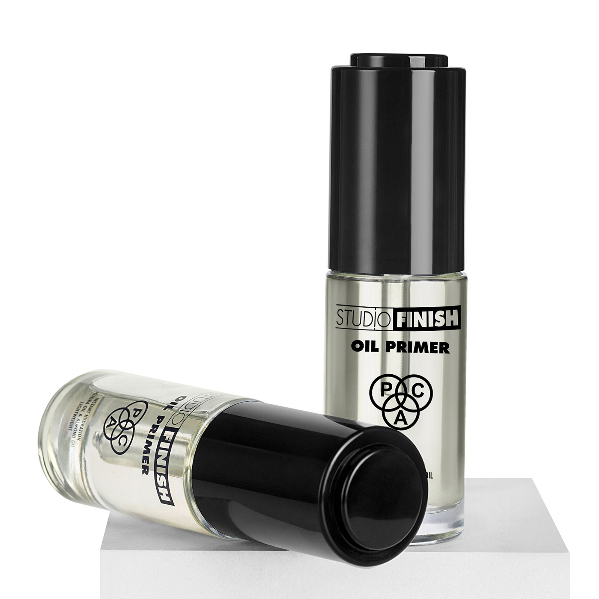 PAC Studio Finish Oil Primer For Dry Skin - UltraLight, Fast Absorbing, Jojoba Oil Hydrates Skin