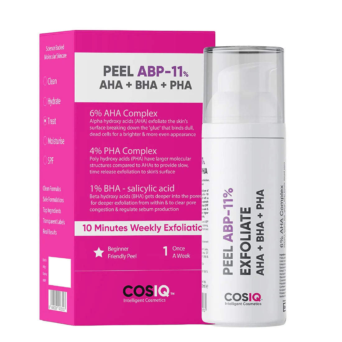 COSIQ ABP-11% Gentle Exfoliating Peeling Solution