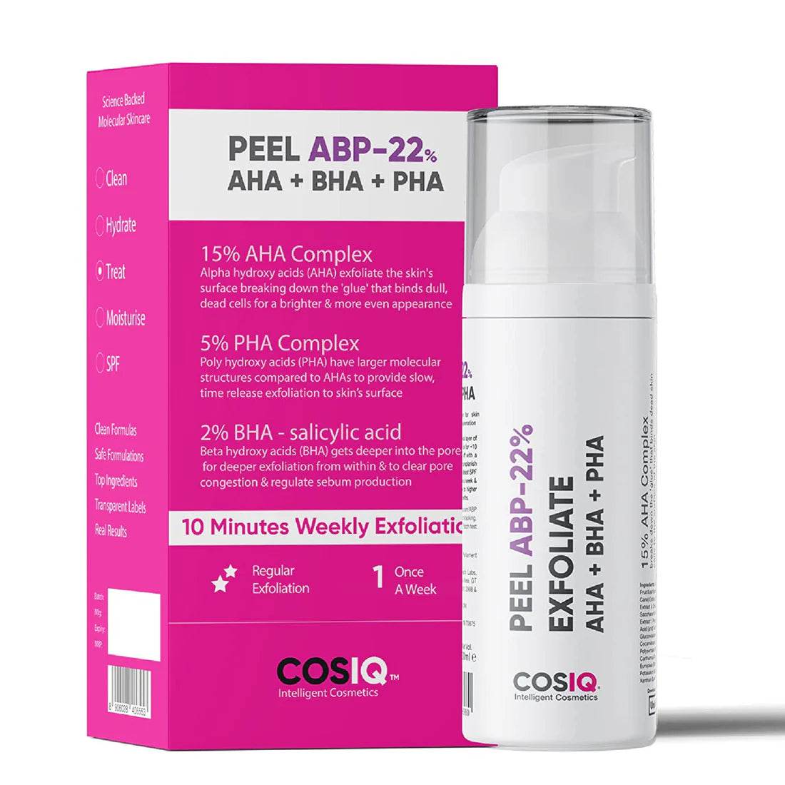 COSIQ ABP-22% Weekly Exfoliating Peeling Solution