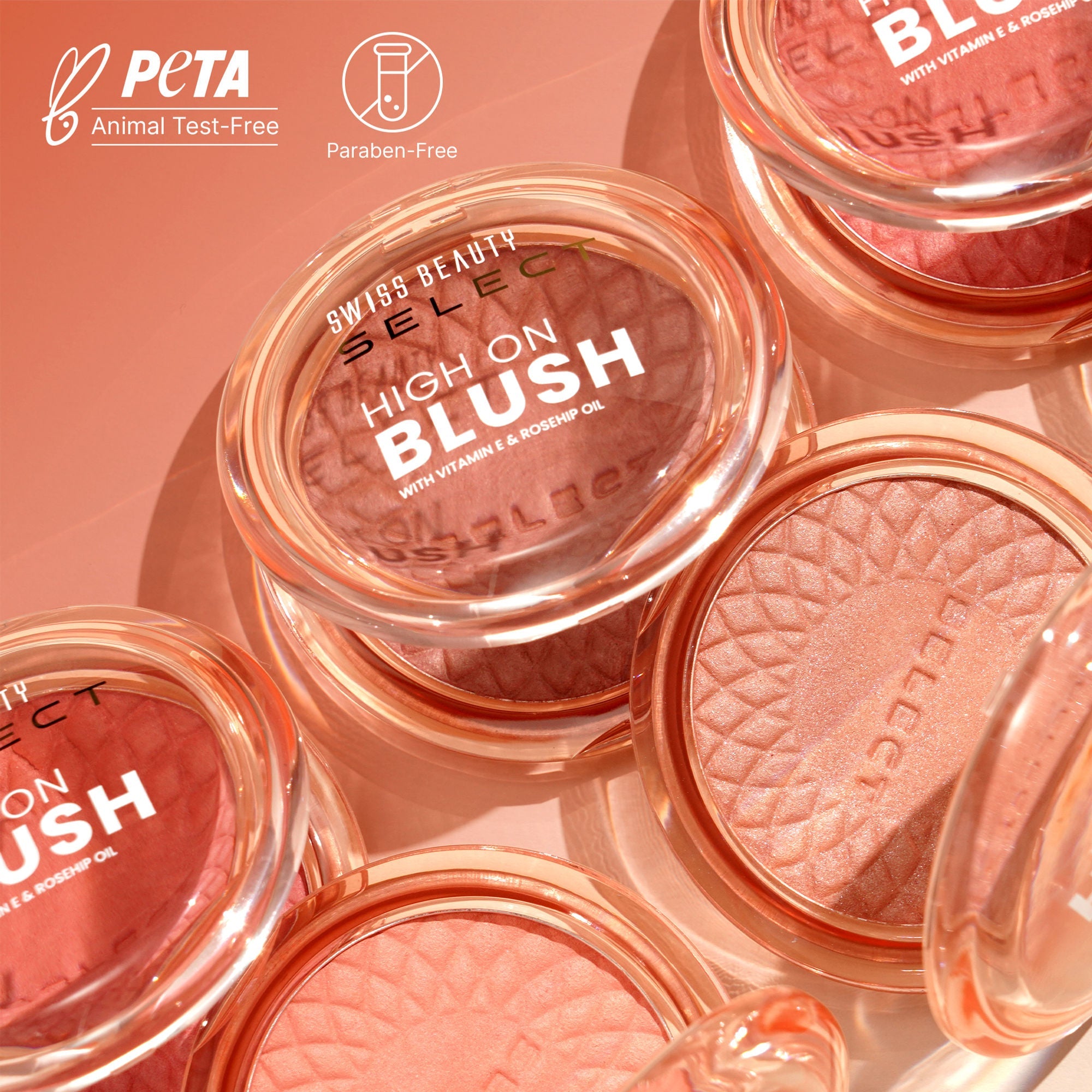 Swiss Beauty Select High On Blush - Pretty Peach