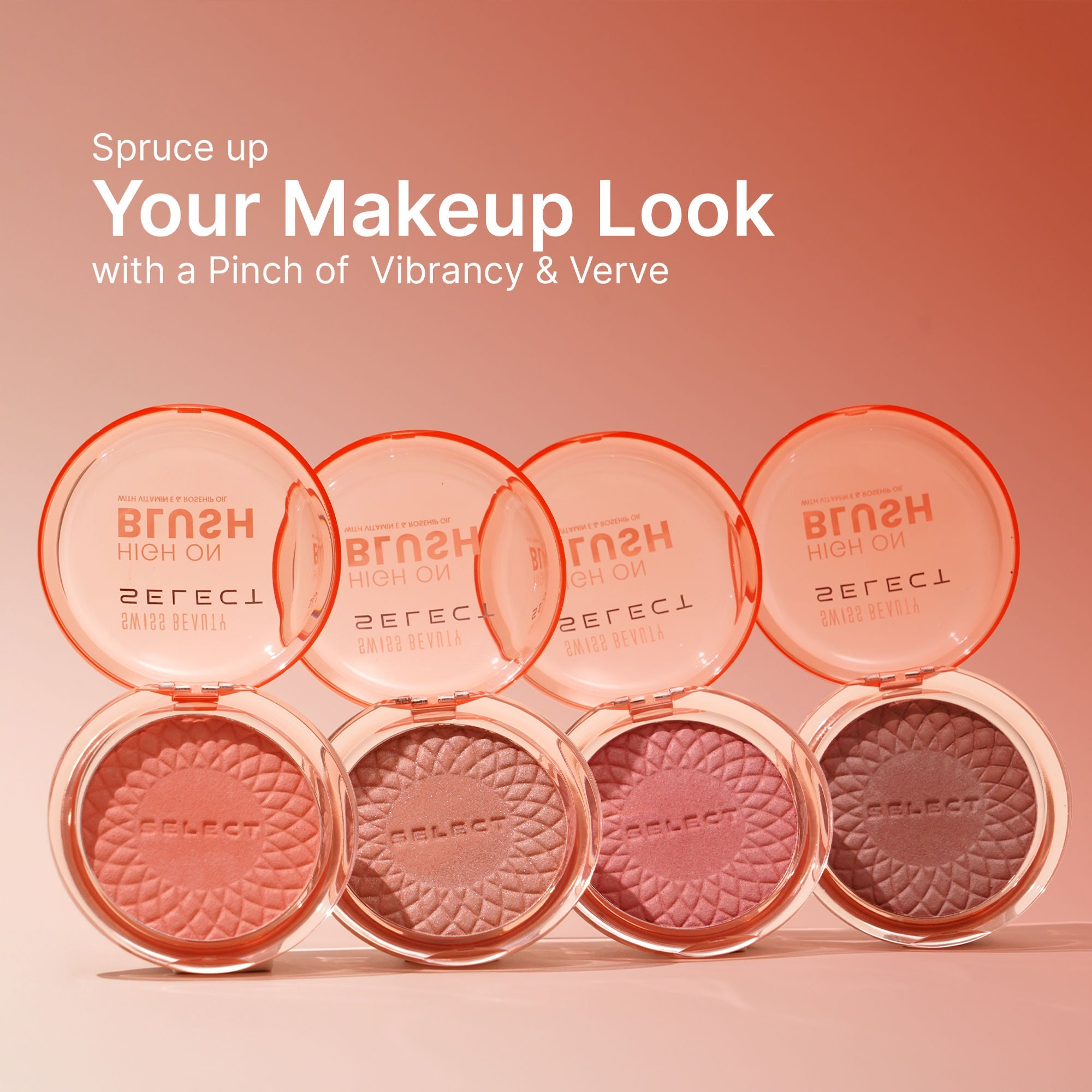 Swiss Beauty Select High On Blush - Pretty Peach