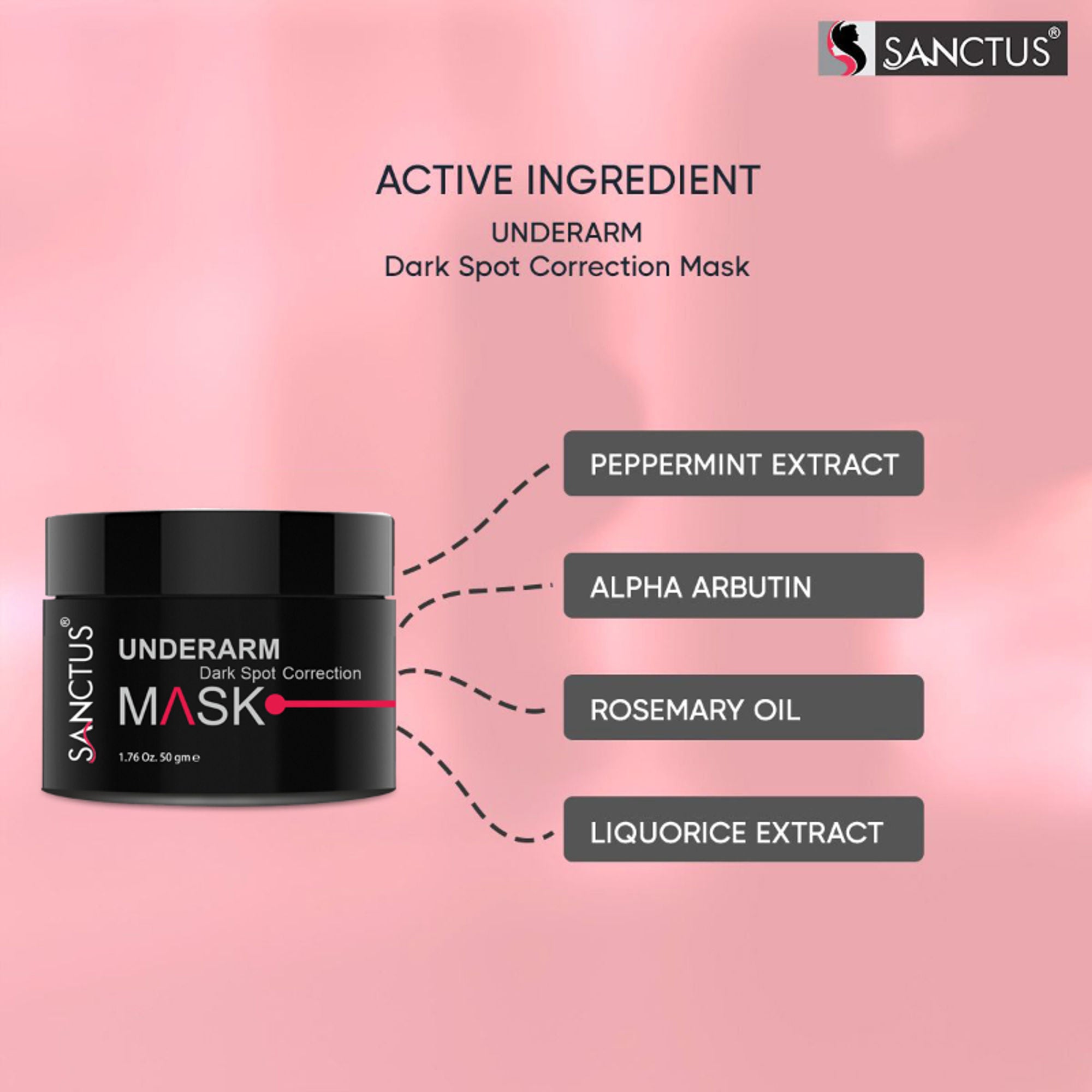SANCTUS Underarm Dark Spot Correction Mask