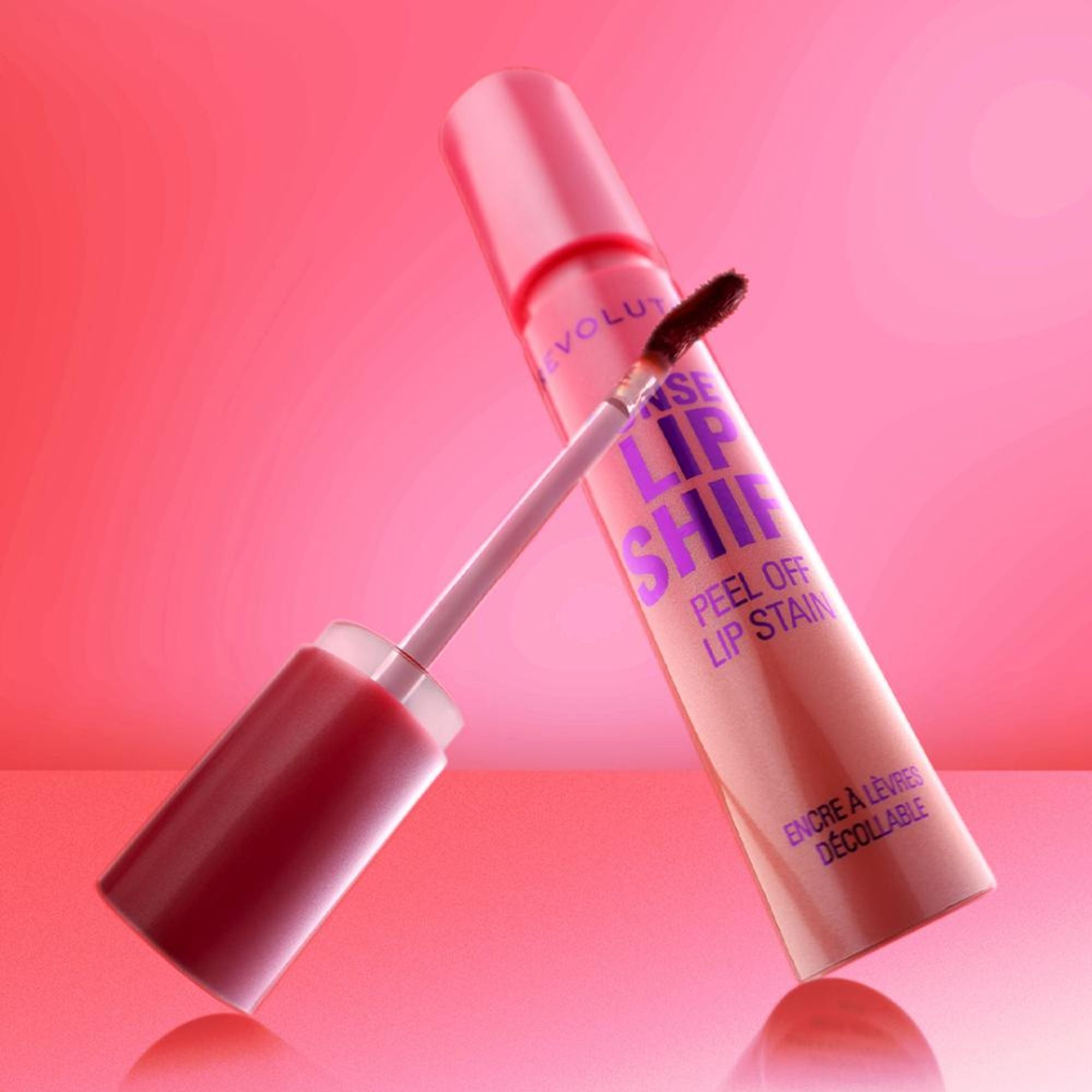 Makeup Revolution Sunset Shift Peel Off Lip - Stain Flushed Pink
