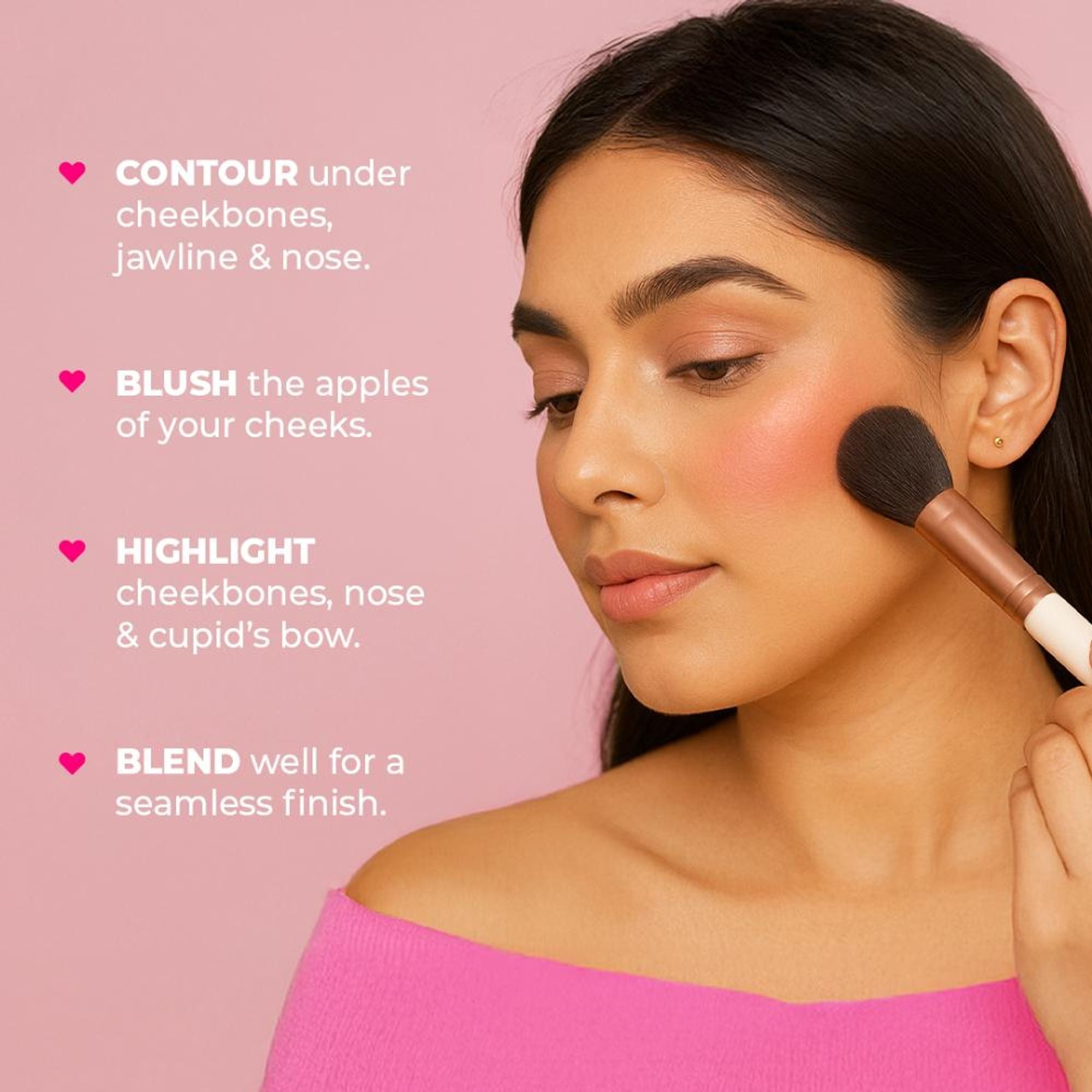 PINKFLASH Multi Face Palette - 02 Strawberry Ice
