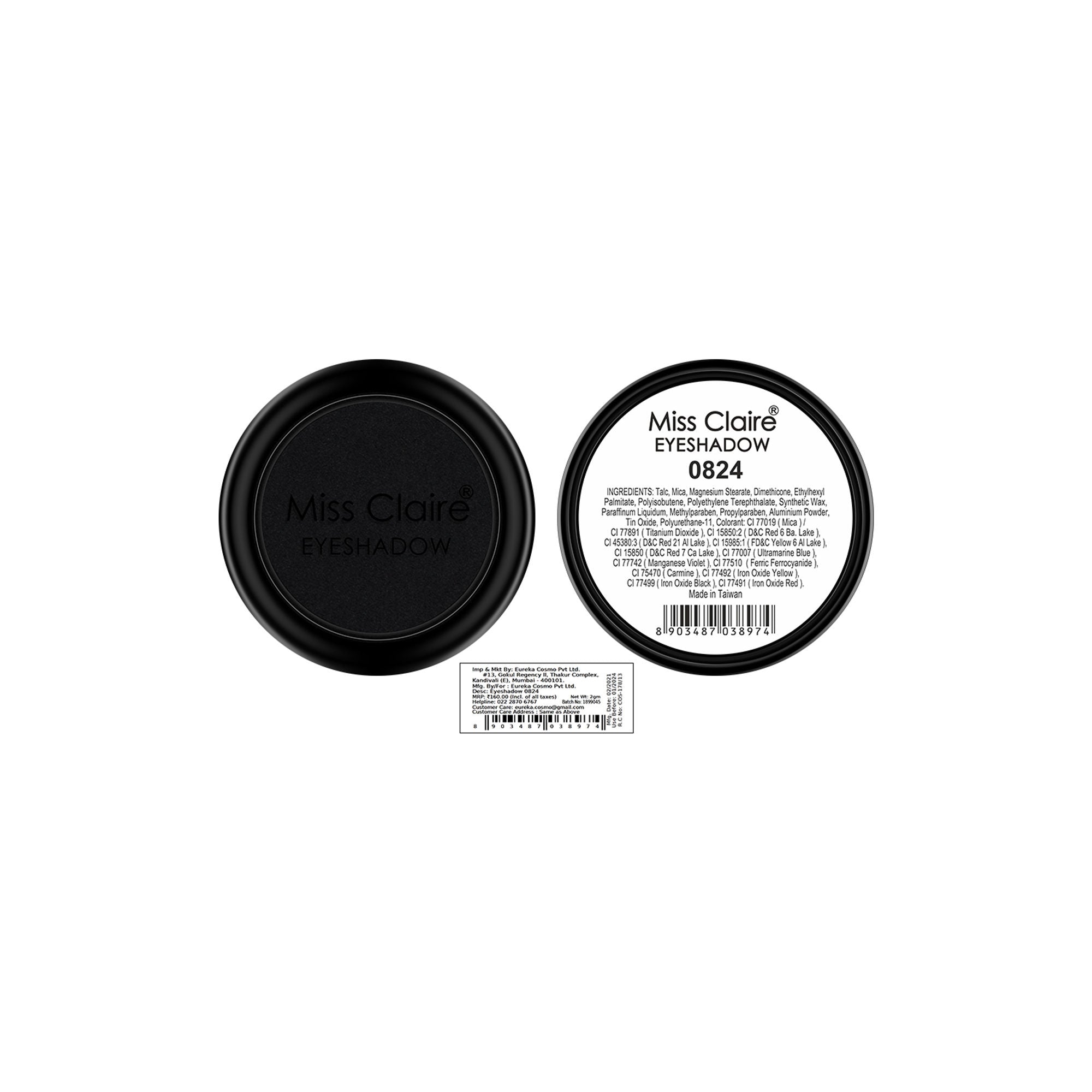 Miss Claire Single Eyeshadow - 824