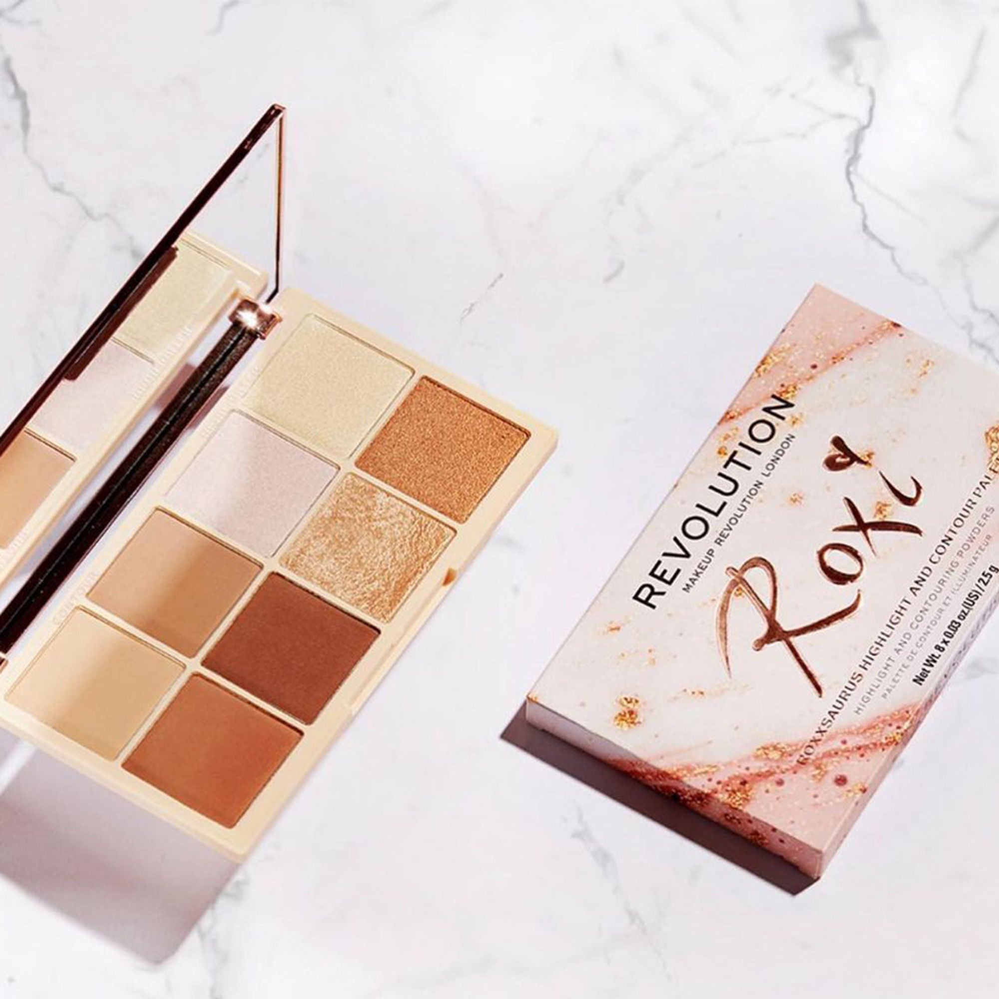 Makeup Revolution X Roxxsaurus Highlight & Contour Palette
