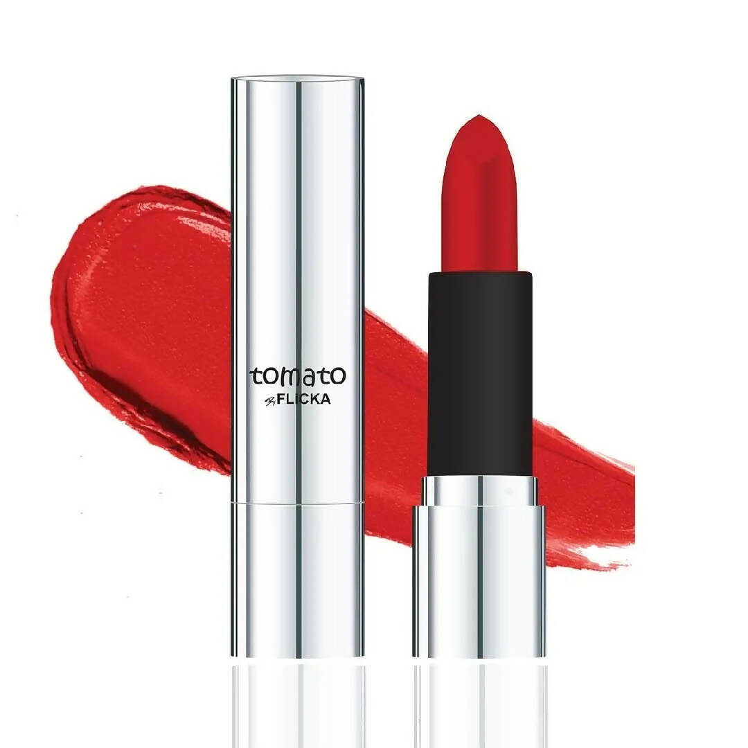 FLiCKA Tomato Pink Matte Finish Lipstick Shade 02