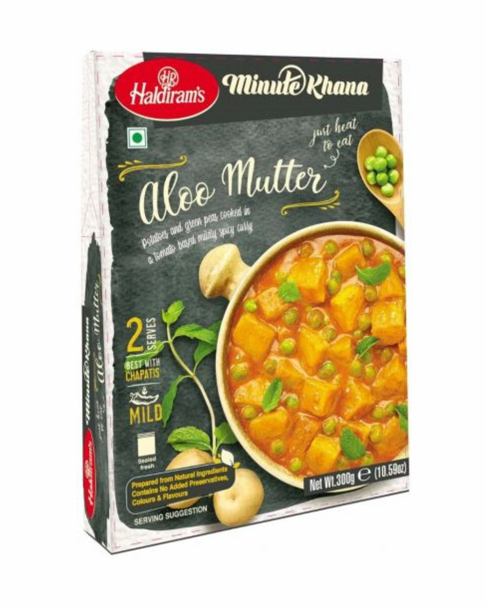 Haldiram's Ready Meal Aloo Mutter 300gm