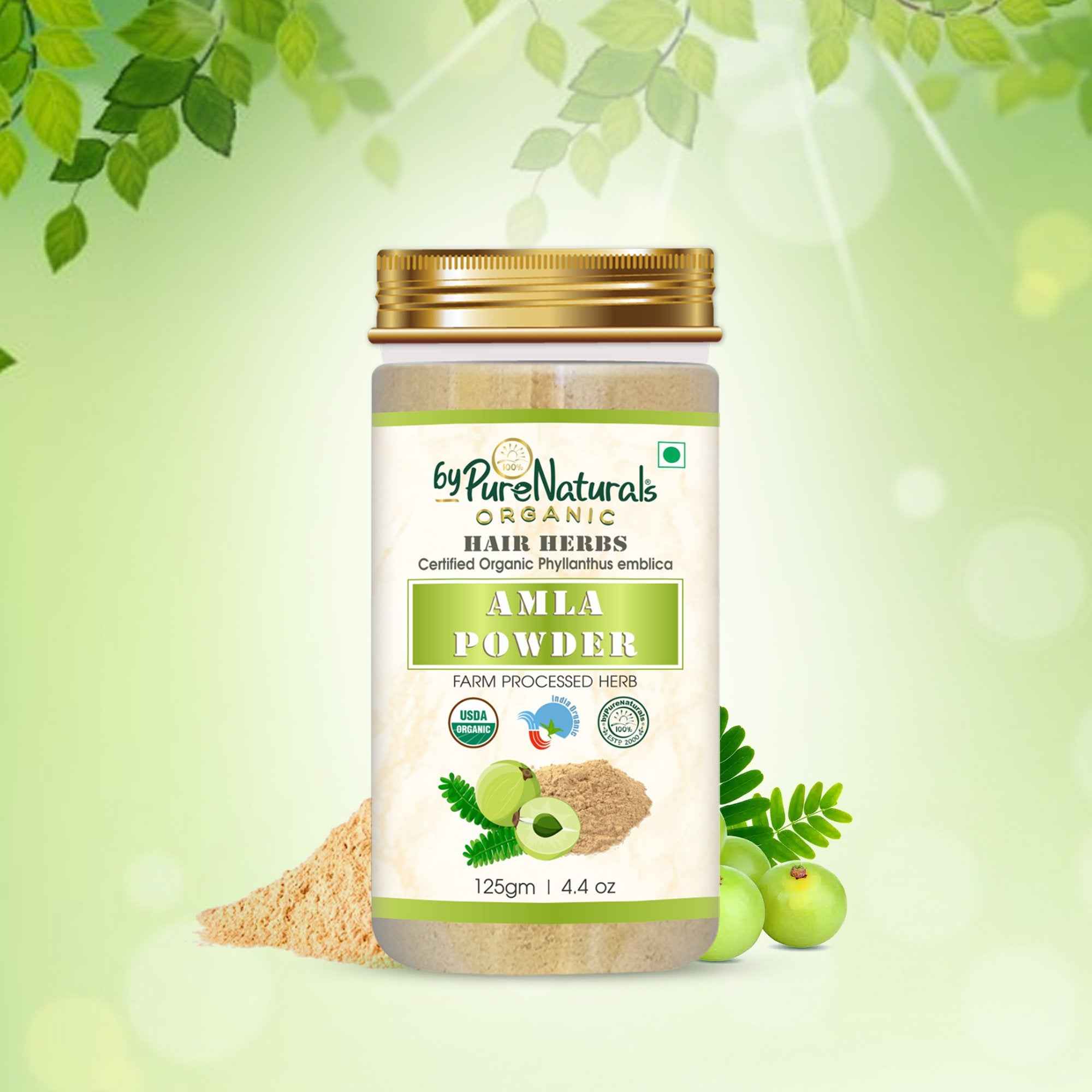 byPureNaturals Organic Amla Powder