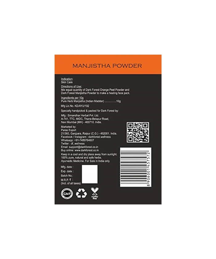 Dark Forest Manjistha Powder
