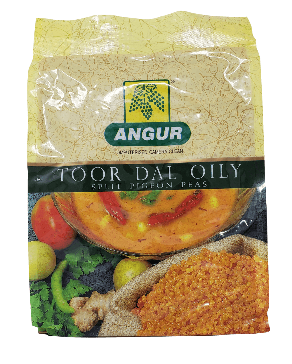 Angur Toor Dal Oily 10Lb