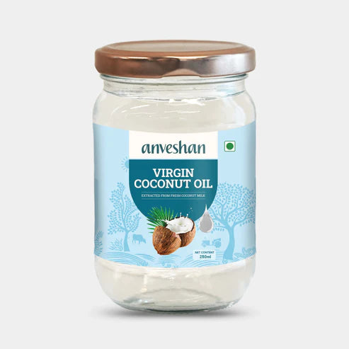 Anveshan Care Cold Pressed Virgin Coconut Oil - 250ml