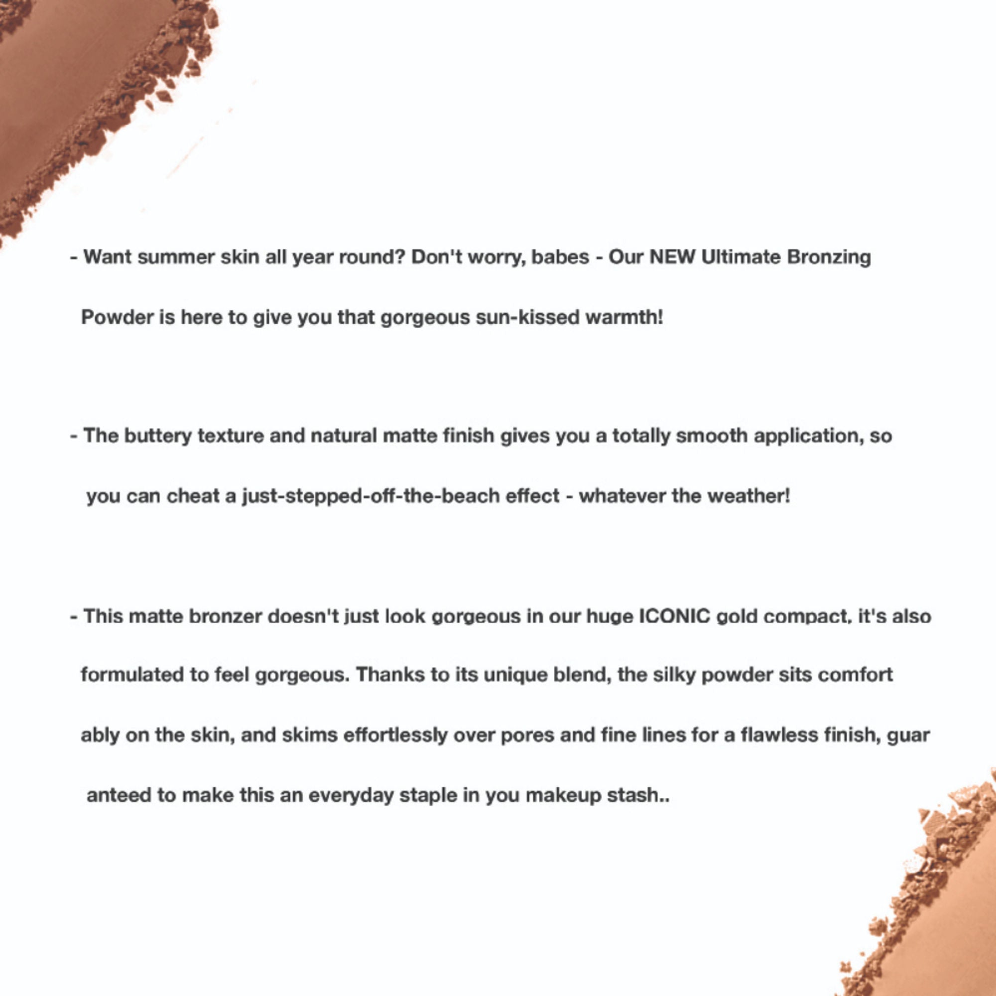 Shopaarel Ultimate Bronzer Powder - 1