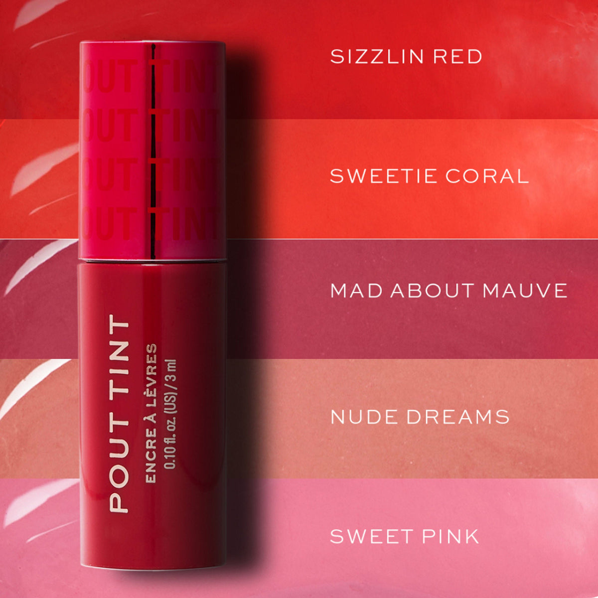 Makeup Revolution Pout Tint - Sizzlin Red