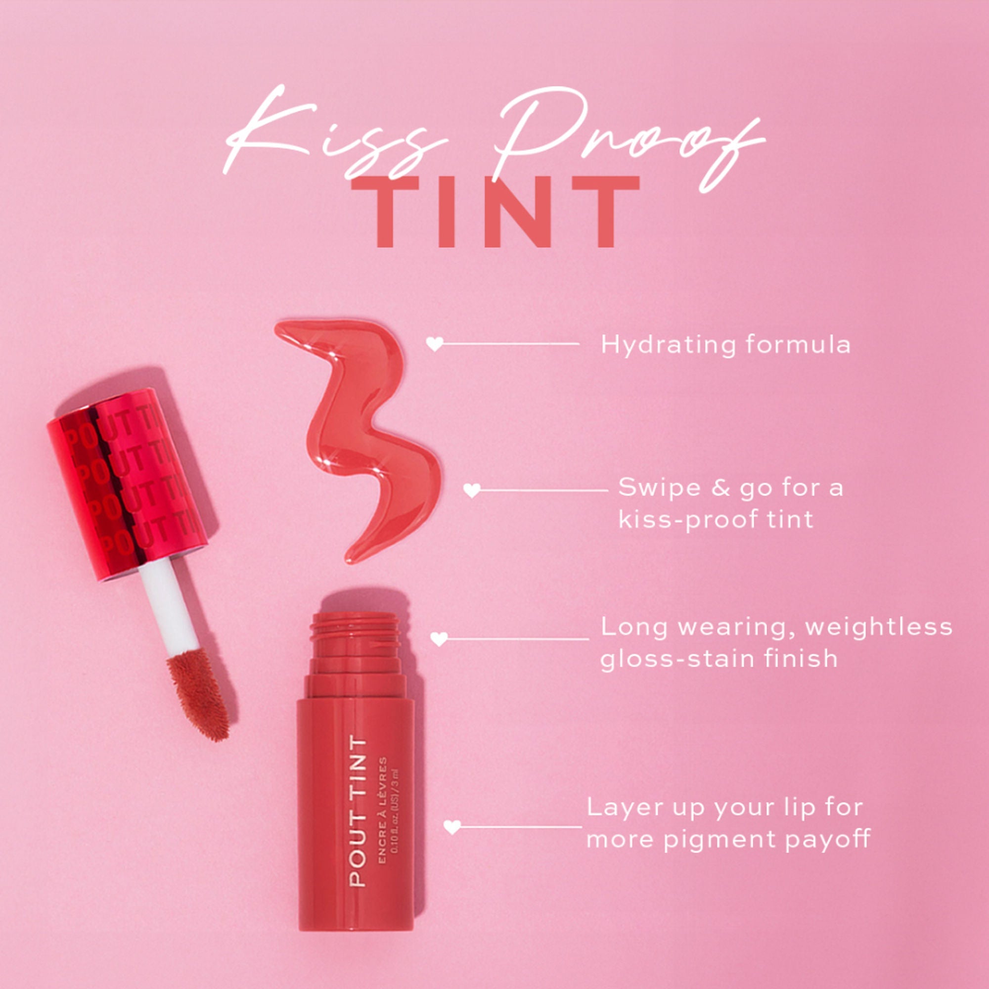 Makeup Revolution Pout Tint - Nude Dreams